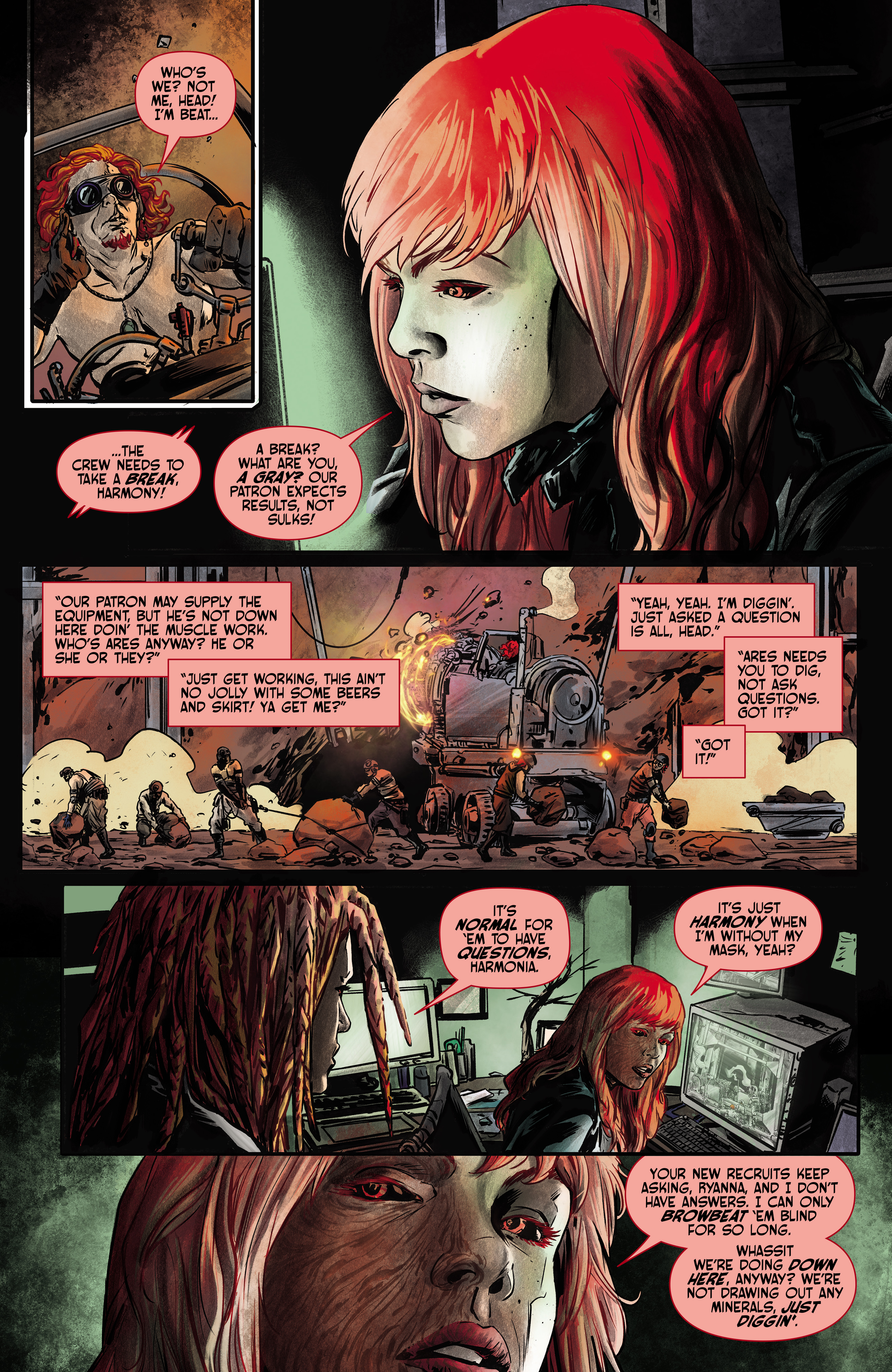 Read online Pierce Brown's Red Rising: Sons of Ares: Forbidden Song comic -  Issue # TPB - 54