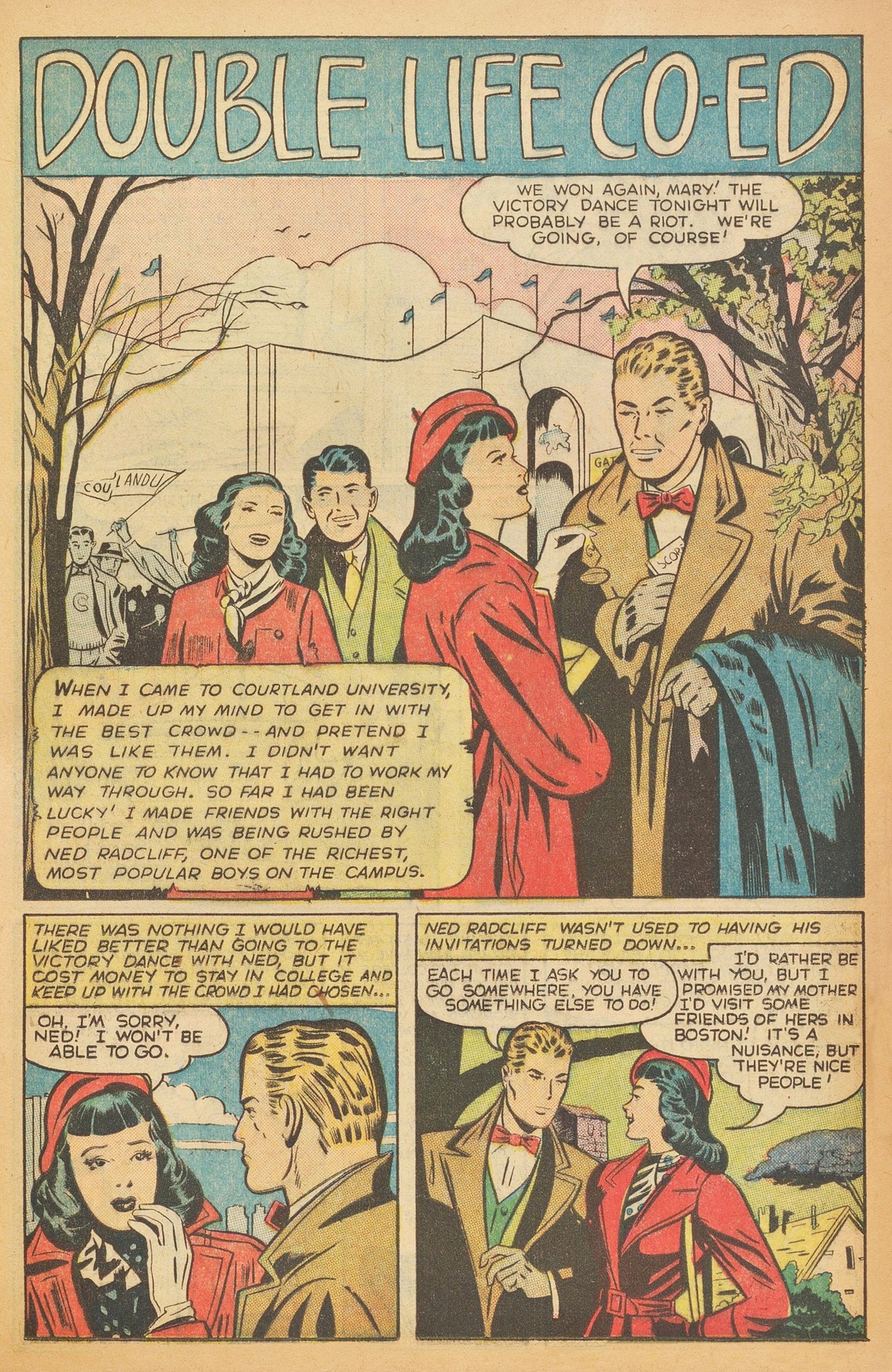 Read online Glamorous Romances comic -  Issue #45 - 35
