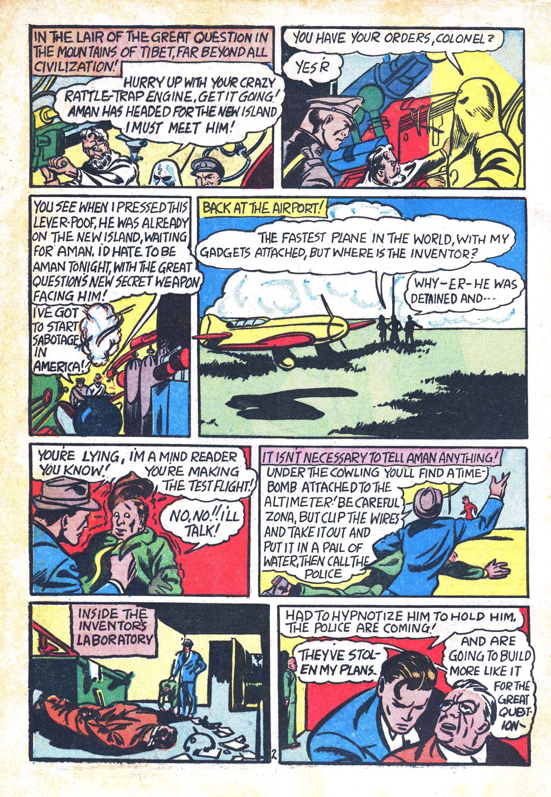 Read online Amazing Man Comics comic -  Issue #21 - 3