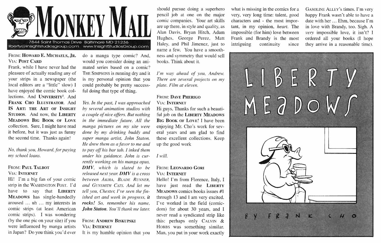 Read online Liberty Meadows comic -  Issue #23 - 27