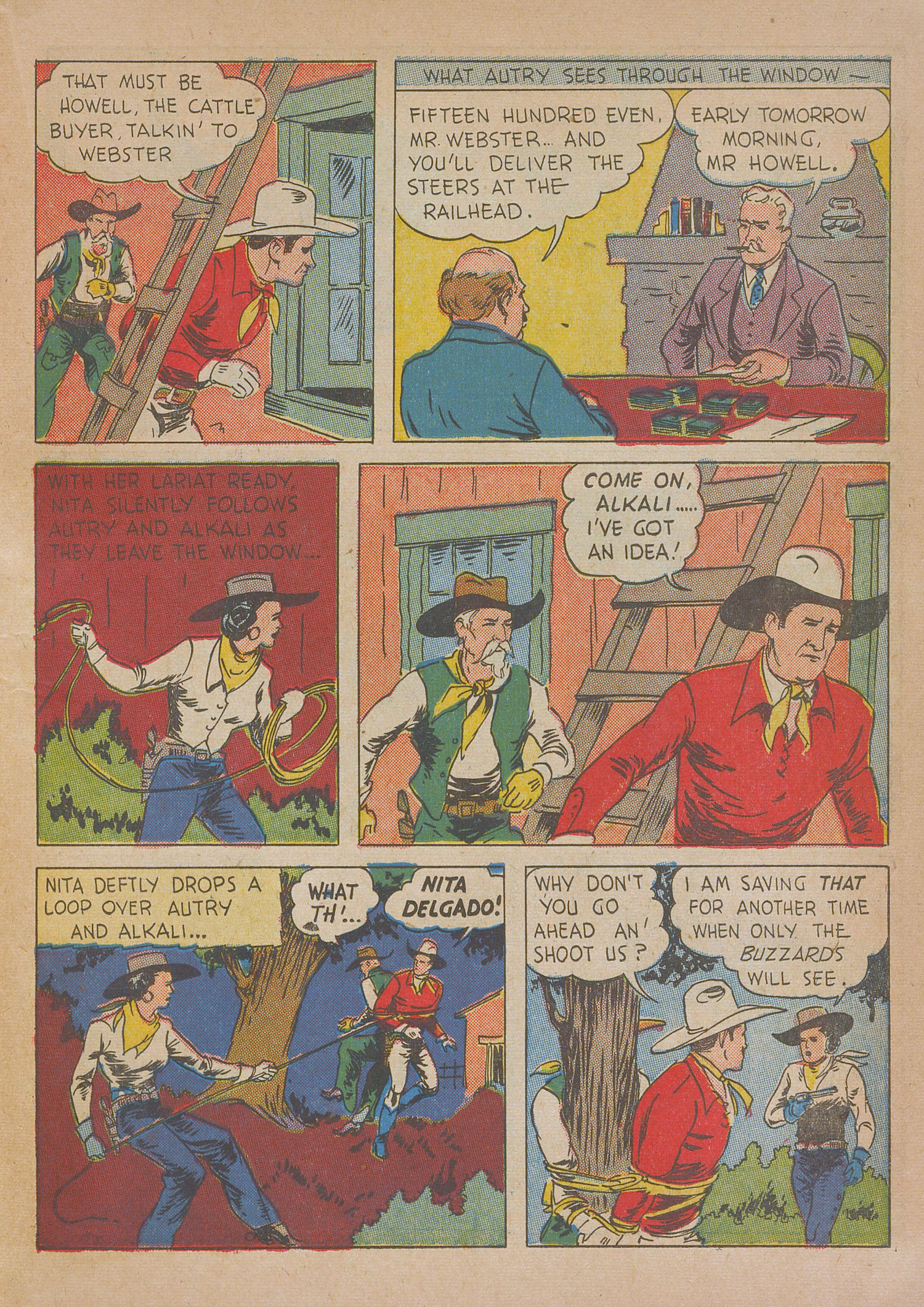 Read online Gene Autry Comics comic -  Issue #10 - 45