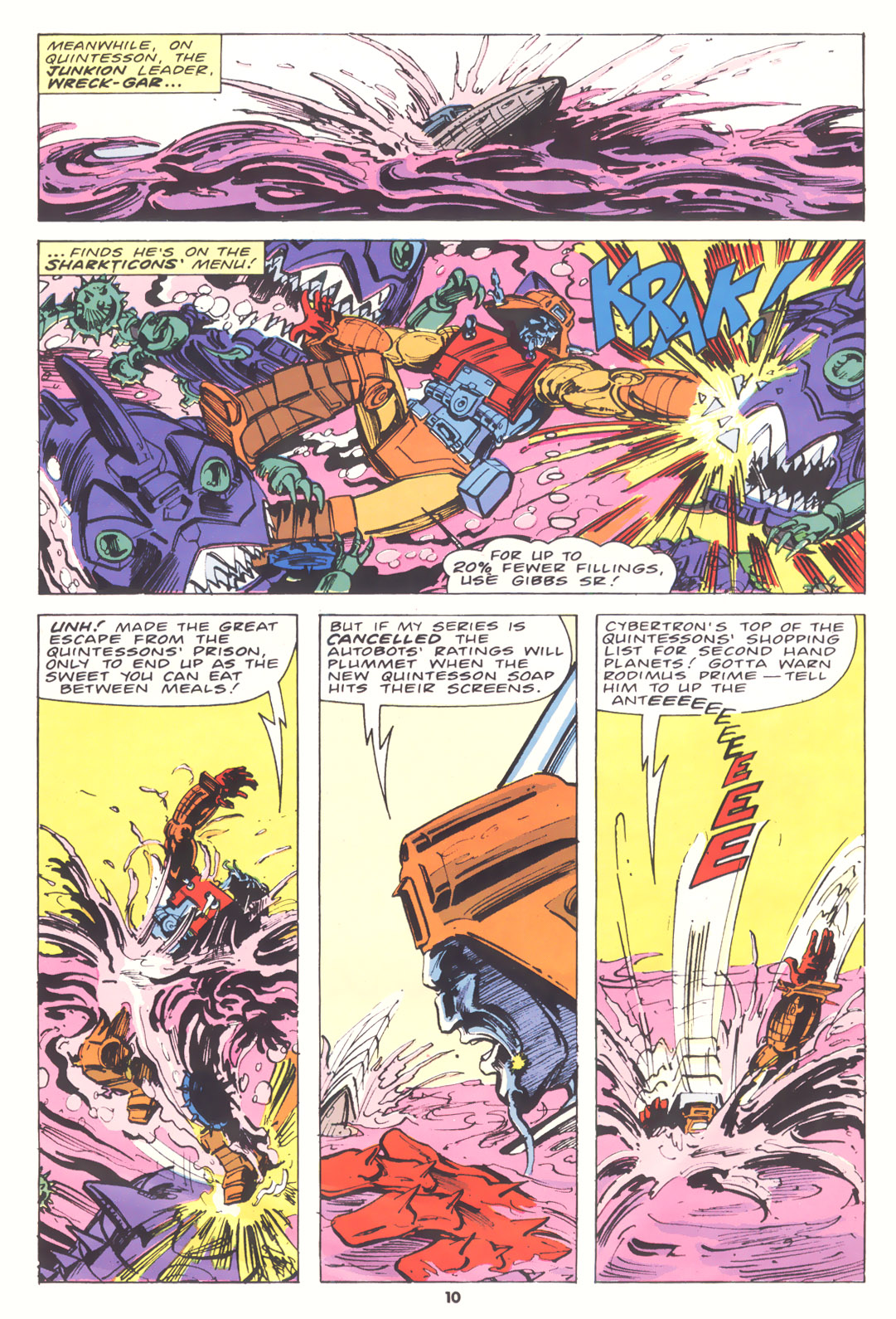 Read online The Transformers (UK) comic -  Issue #183 - 9