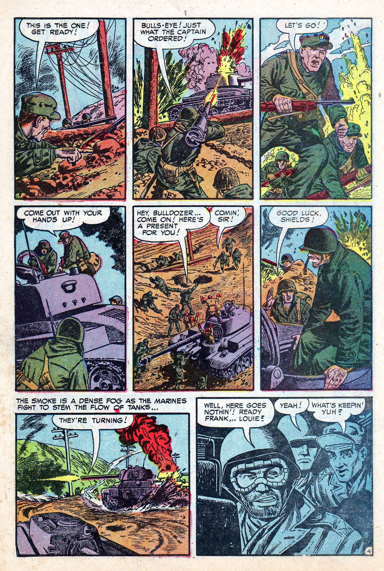 Read online Marines in Action comic -  Issue #4 - 14