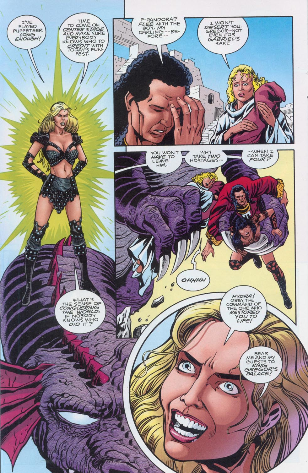 Read online Xena: Warrior Princess vs Callisto comic -  Issue #2 - 9