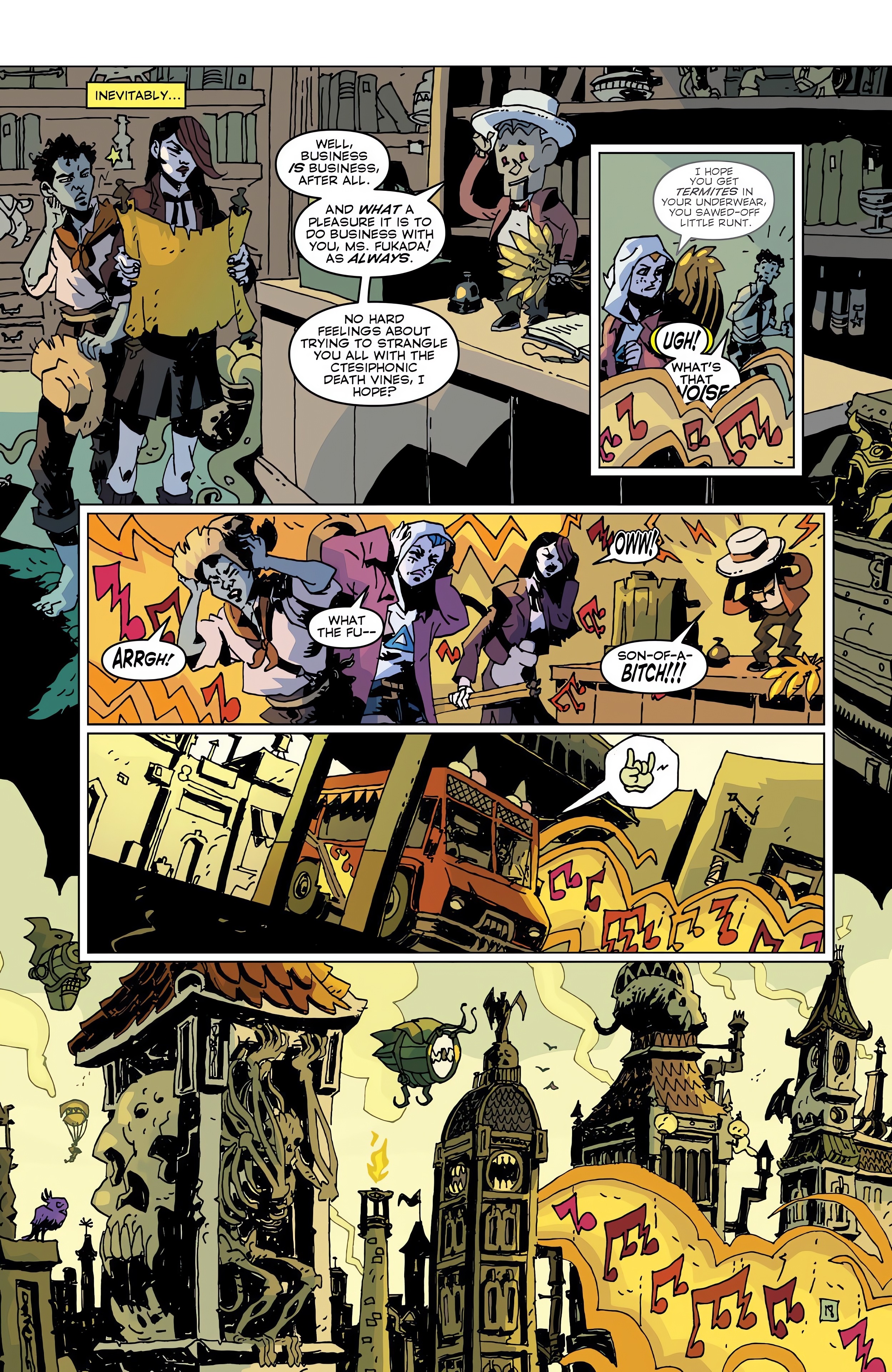 Read online In Hell We Fight! comic -  Issue #3 - 19