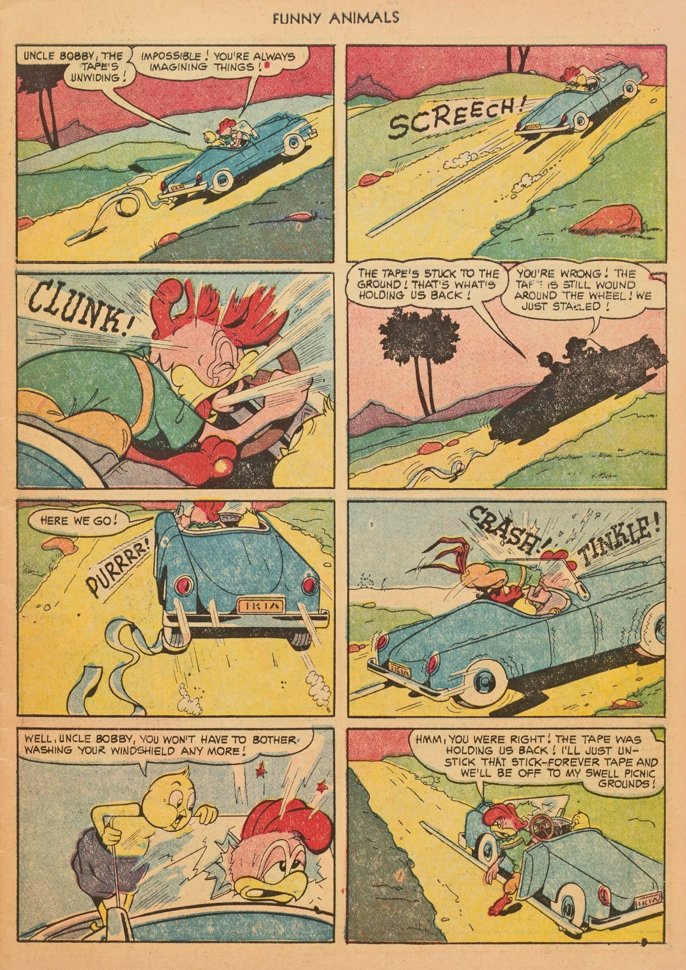 Read online Fawcett's Funny Animals comic -  Issue #79 - 7