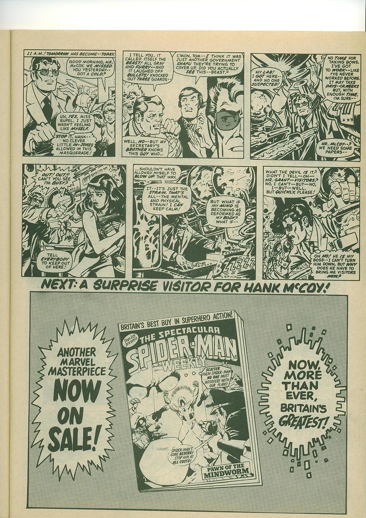 Read online The Incredible Hulk Weekly comic -  Issue #50 - 25