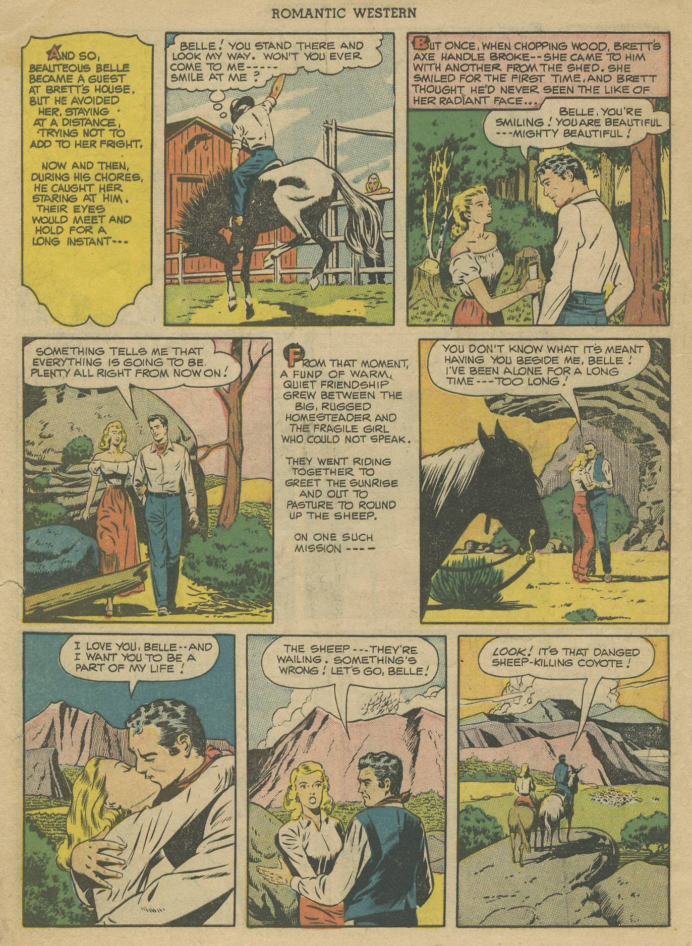 Read online Romantic Western comic -  Issue #3 - 8