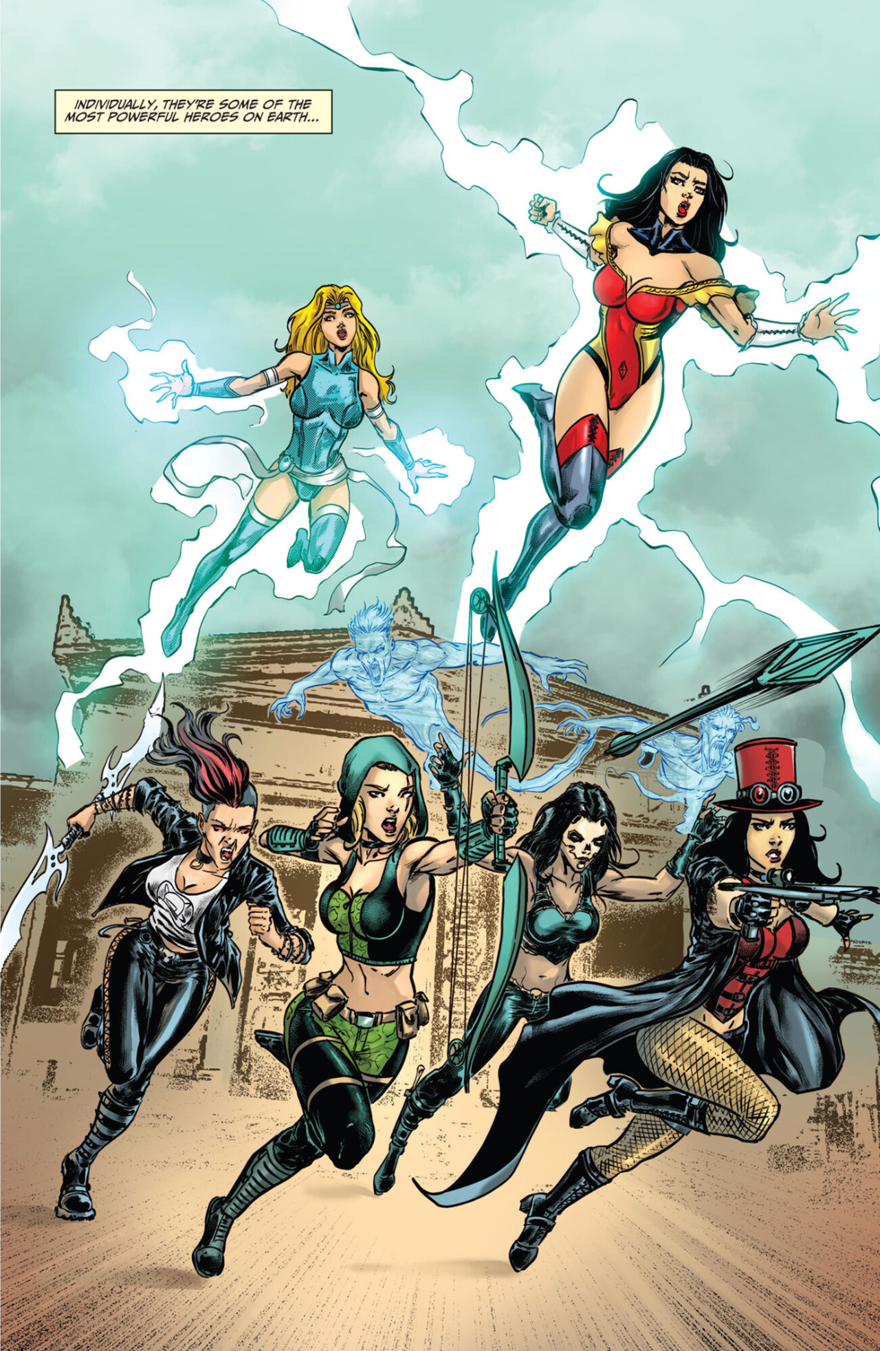 Read online Robyn Hood Annual: Invasion comic -  Issue # Full - 47