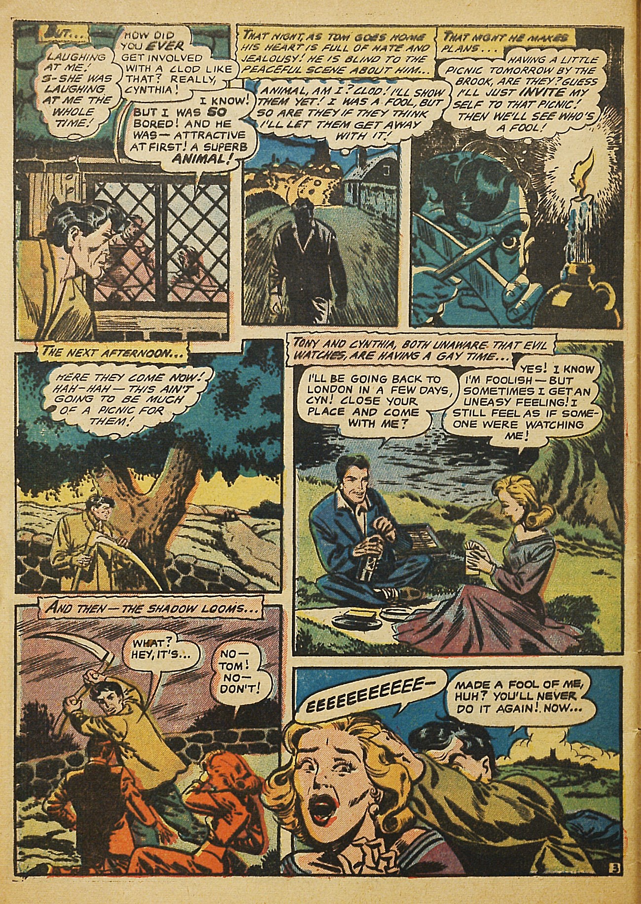 Read online Haunted Thrills comic -  Issue #16 - 29