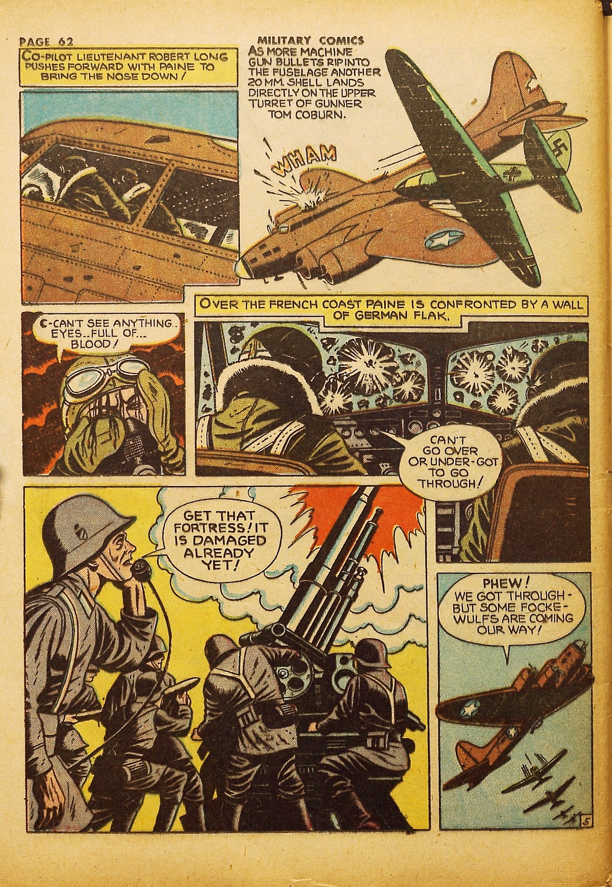 Read online Military Comics comic -  Issue #21 - 64