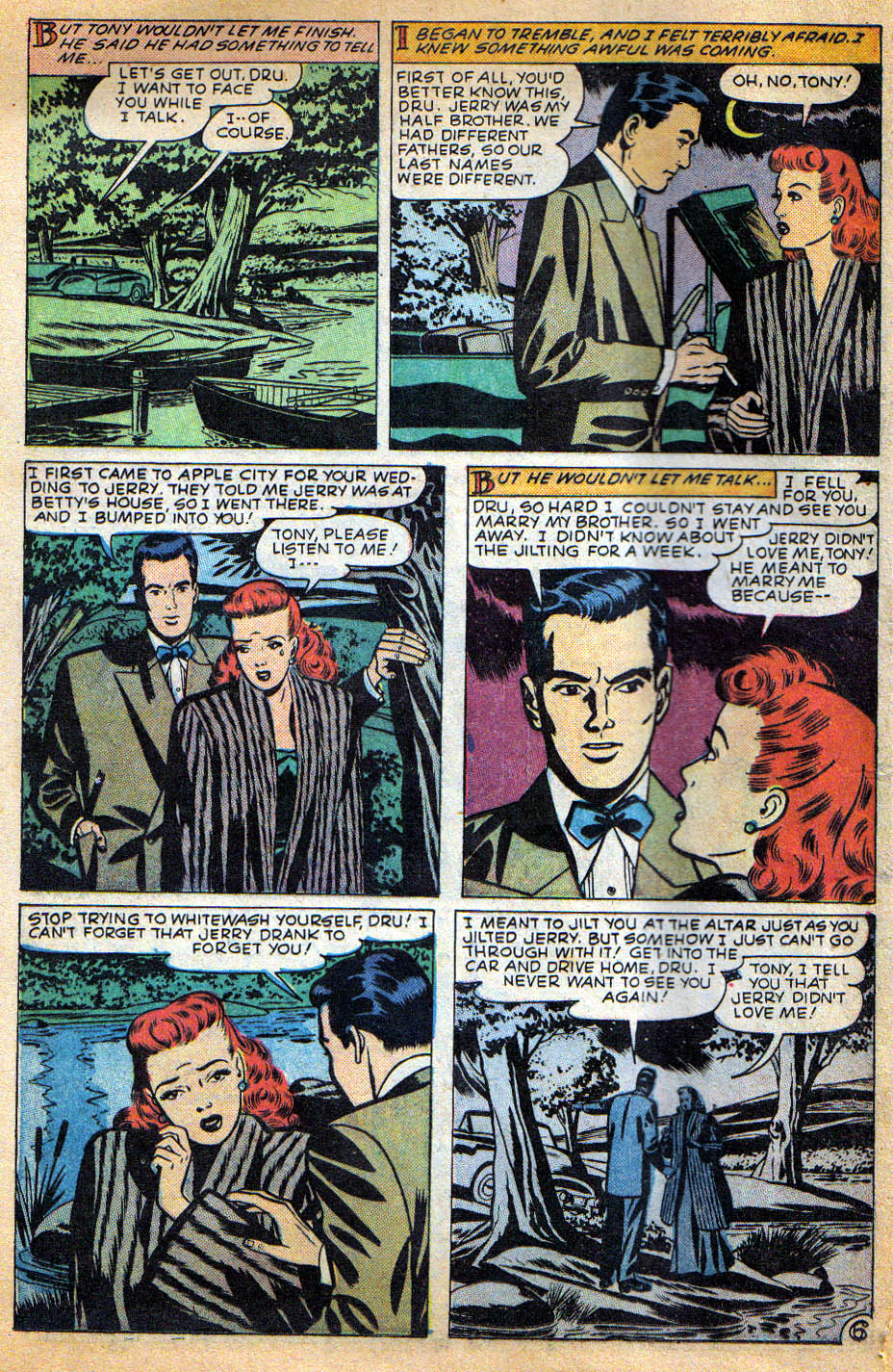 Read online Glamorous Romances comic -  Issue #48 - 16