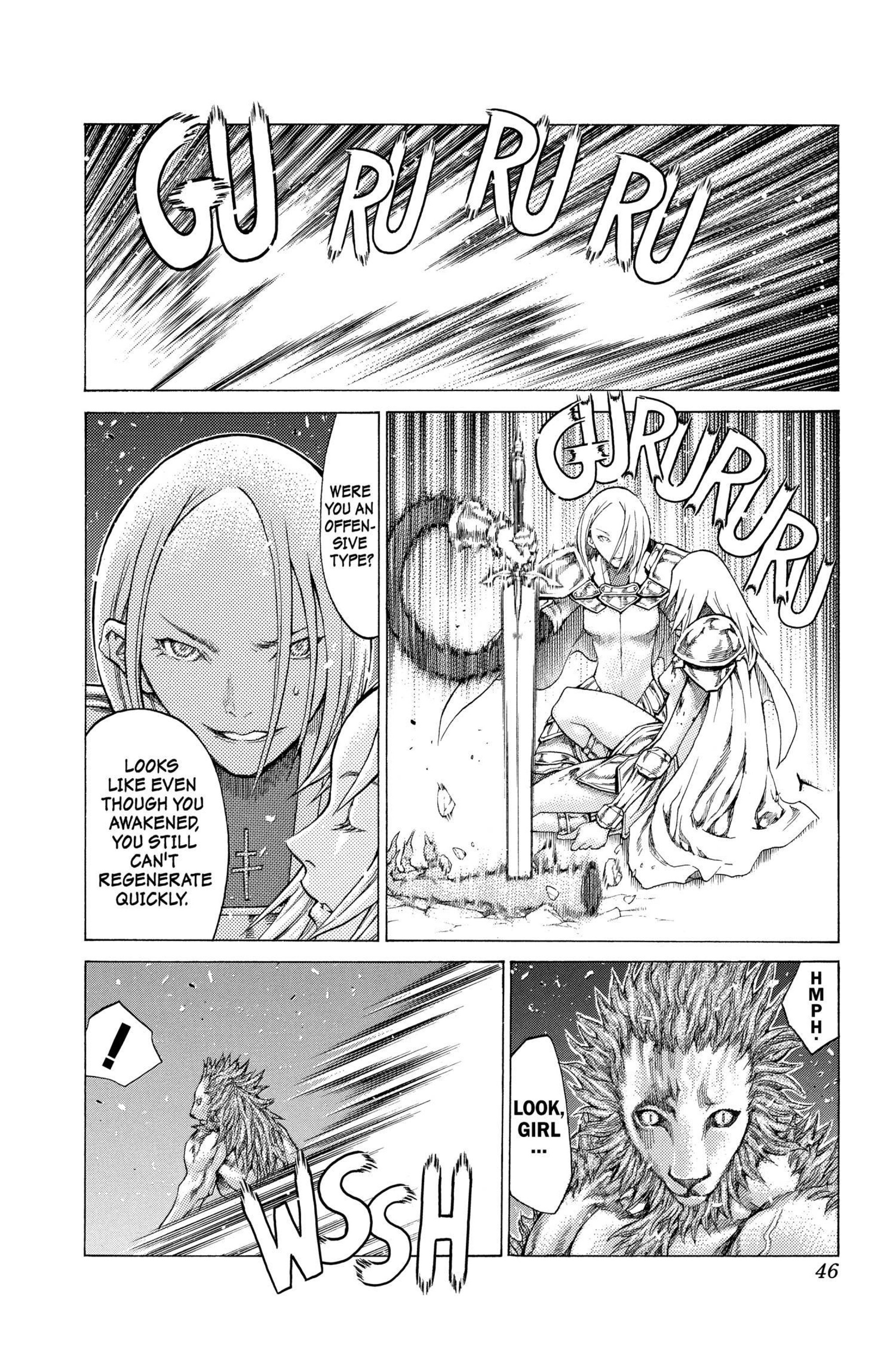 Read online Claymore comic -  Issue #11 - 43