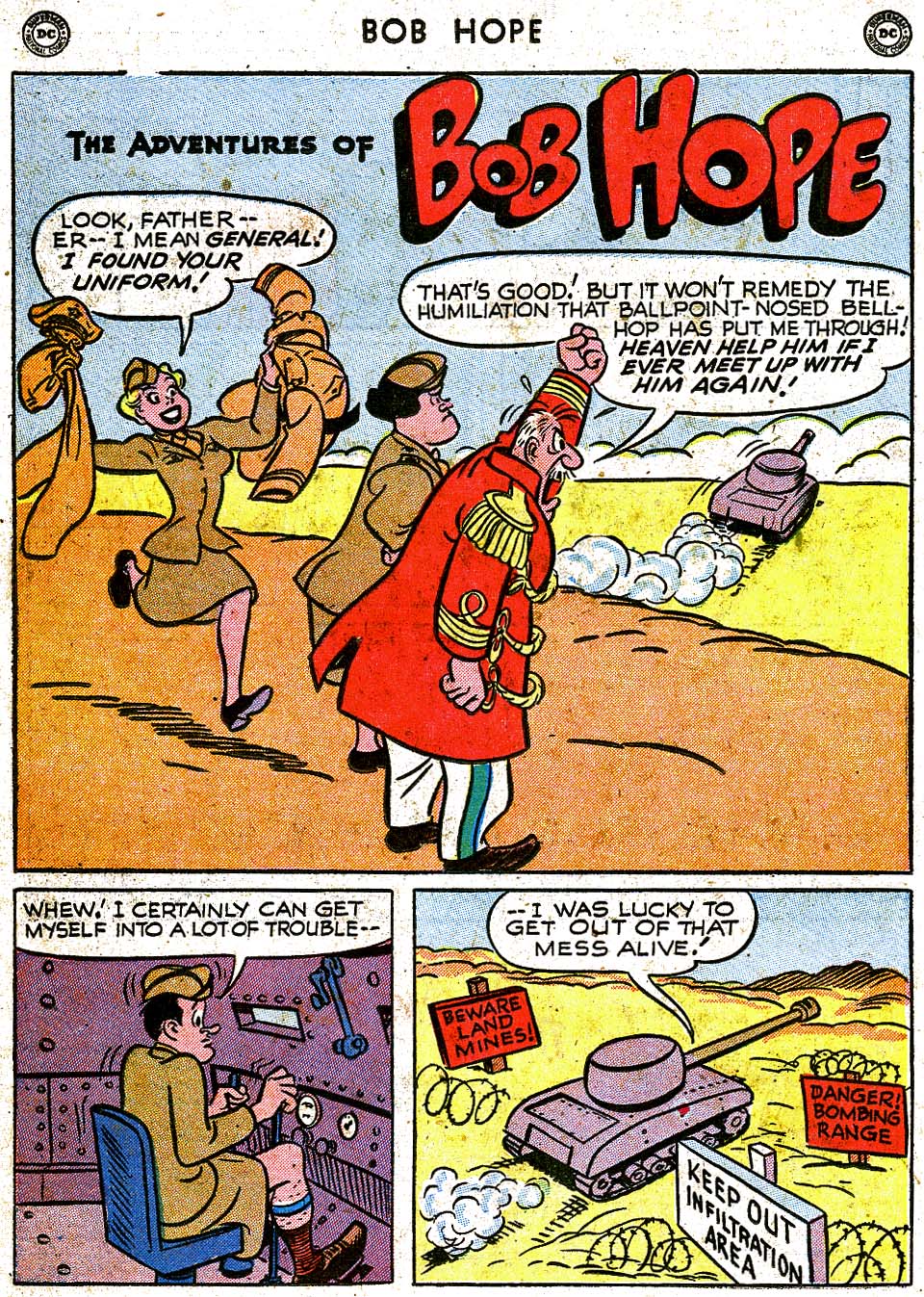 Read online The Adventures of Bob Hope comic -  Issue #8 - 38