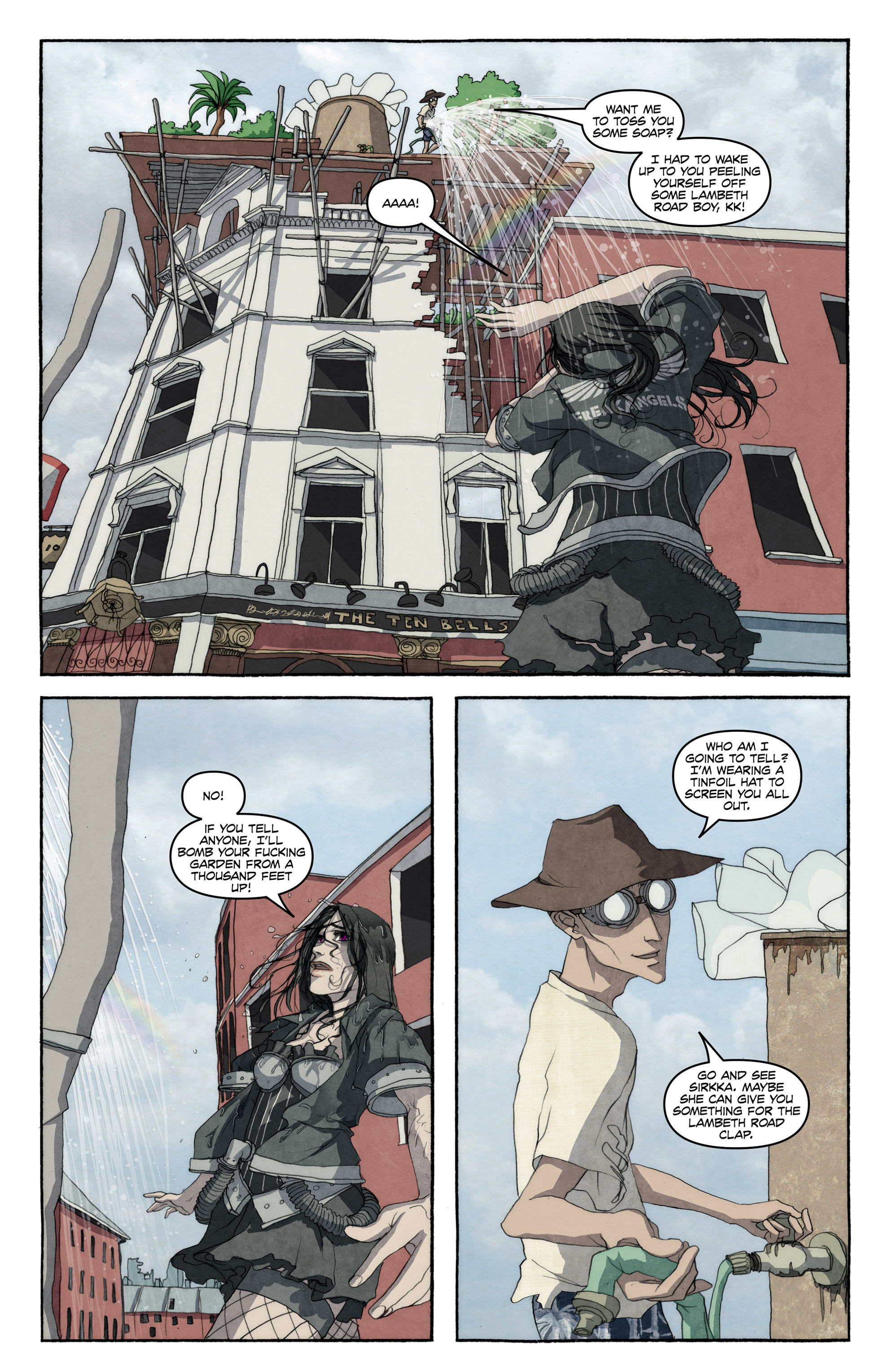 Read online FreakAngels comic -  Issue #1 - 19