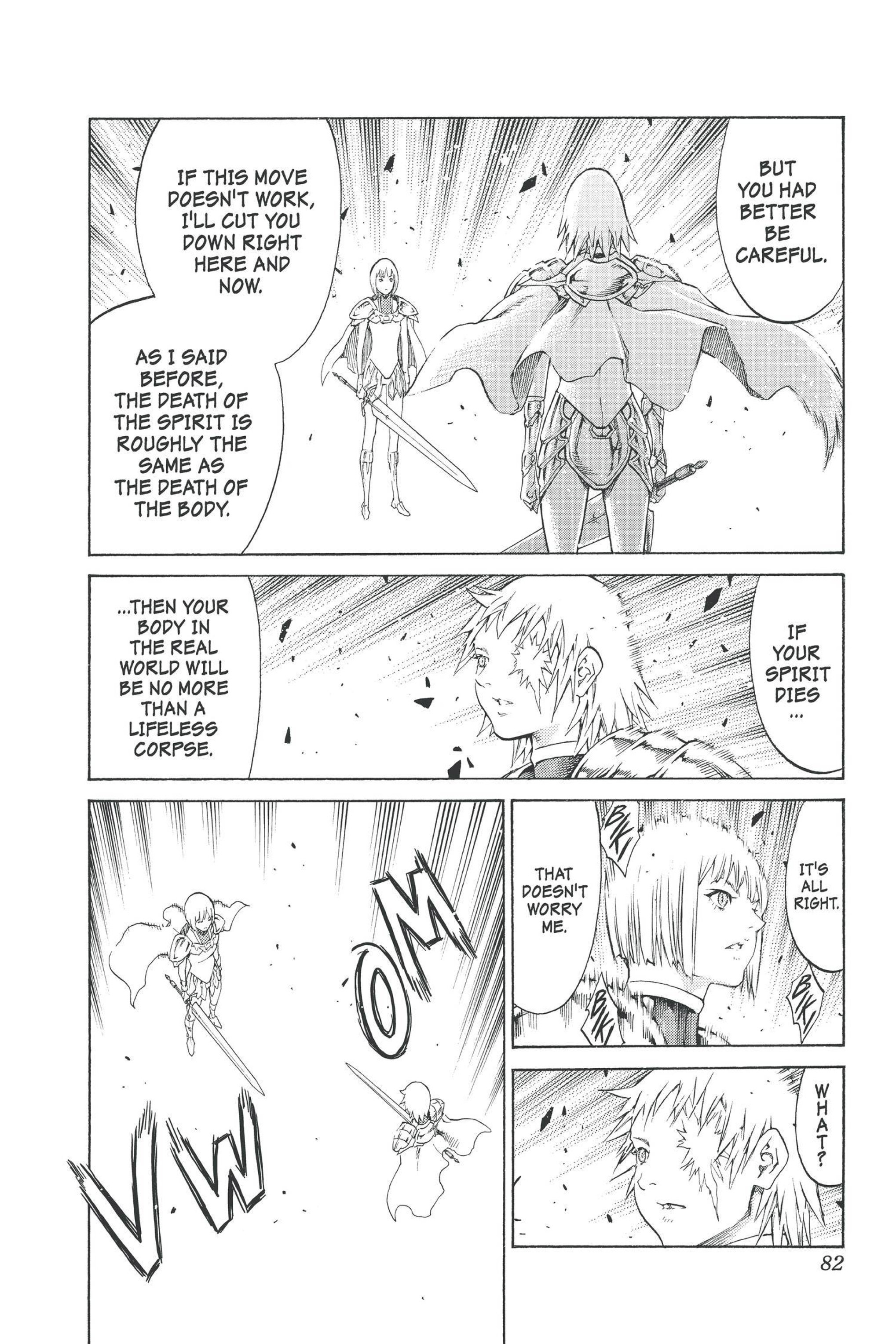 Read online Claymore comic -  Issue #17 - 78