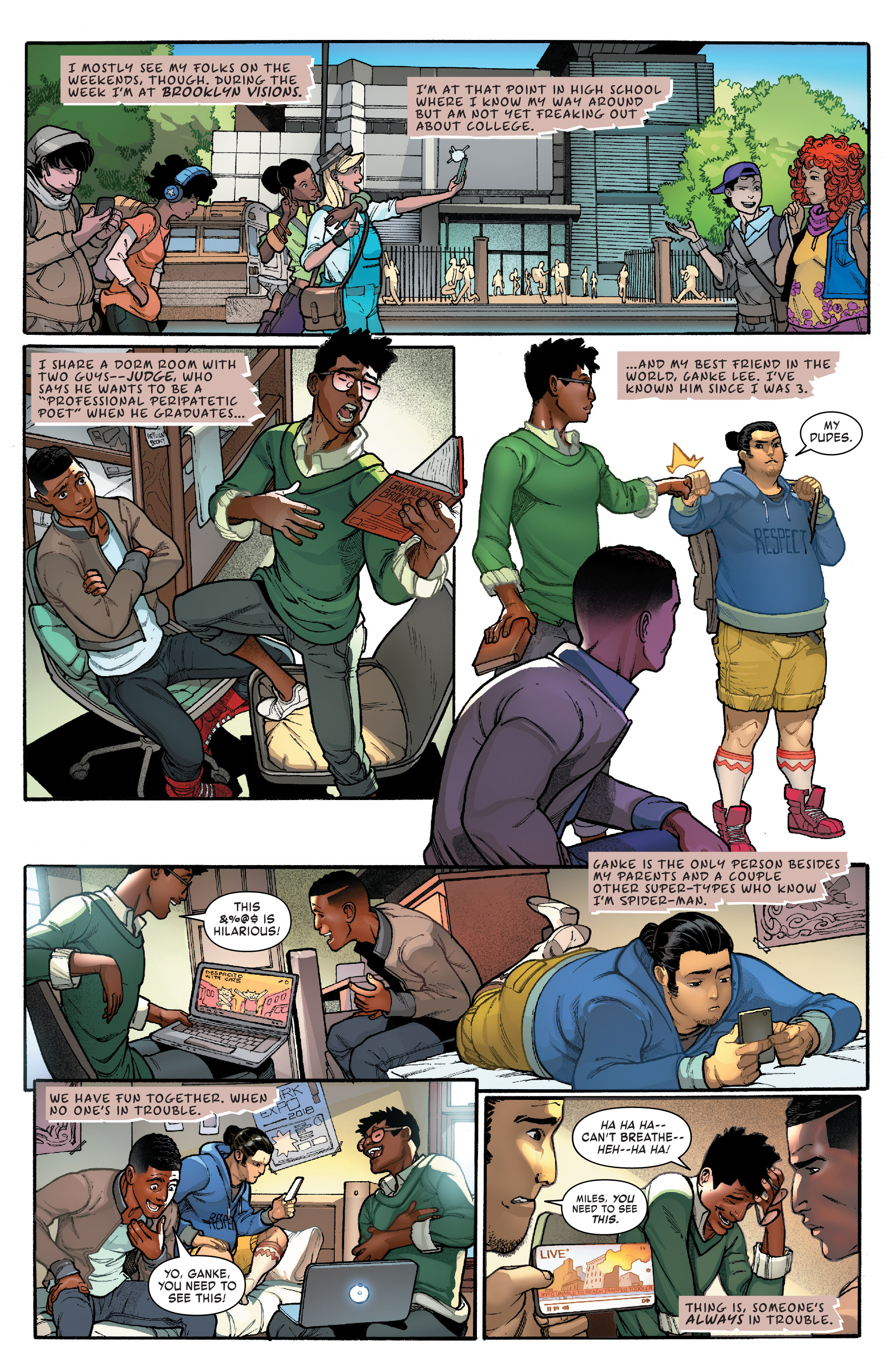 Read online Miles Morales: Spider-Man By Saladin Ahmed Omnibus comic -  Issue # TPB (Part 1) - 9