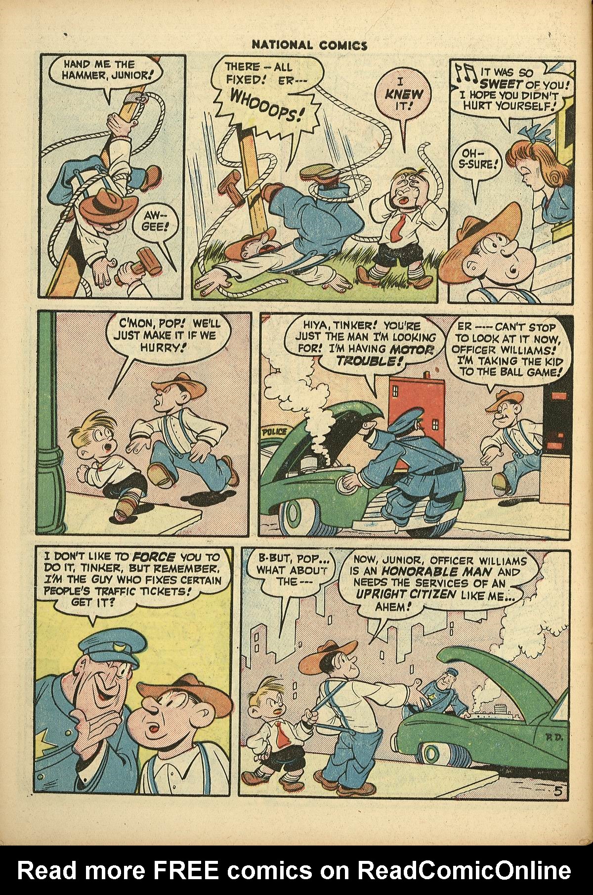 Read online National Comics comic -  Issue #56 - 56