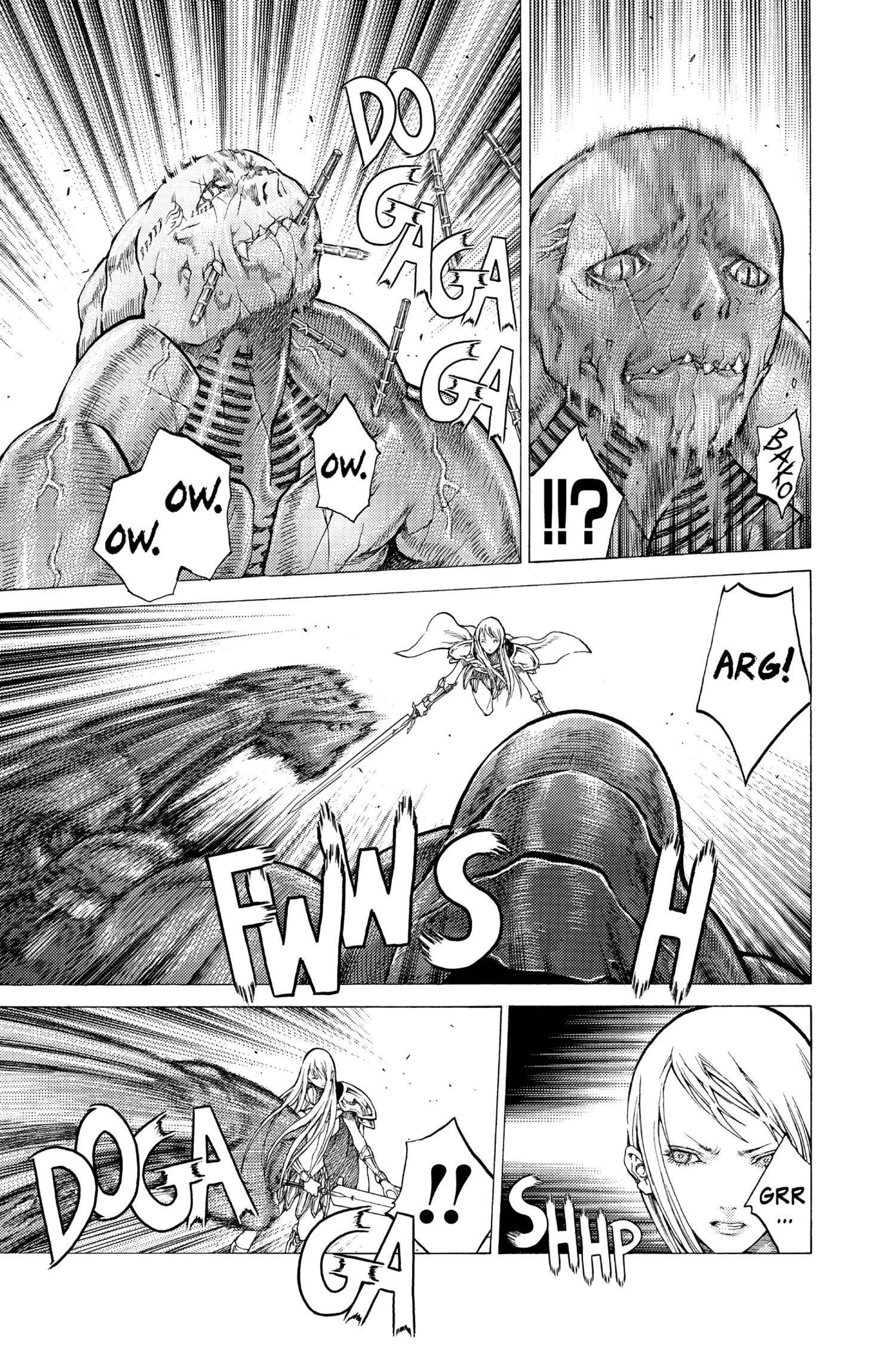 Read online Claymore comic -  Issue #8 - 157