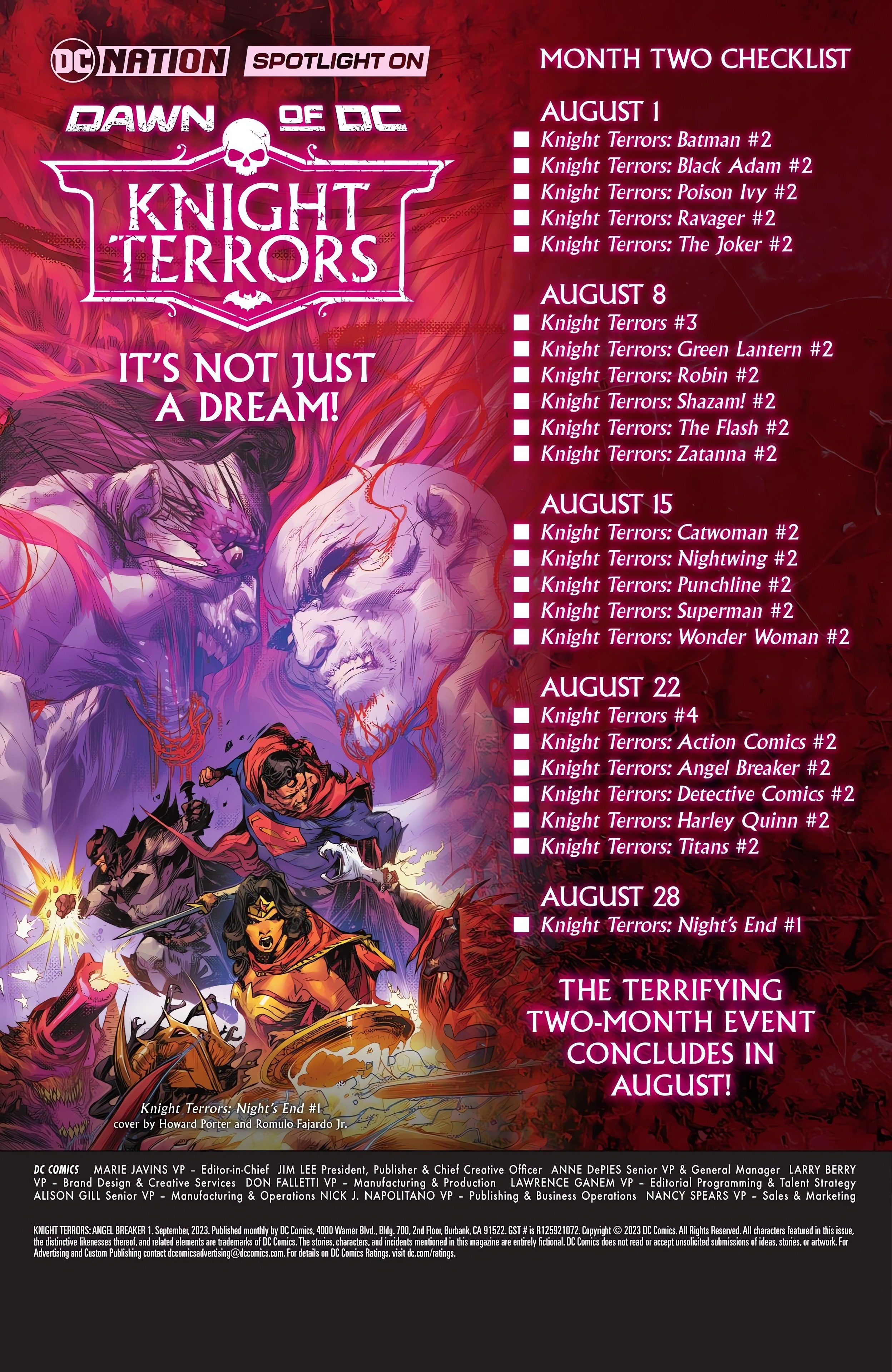 Read online Knight Terrors Collection comic -  Issue # Angel Breaker - 25