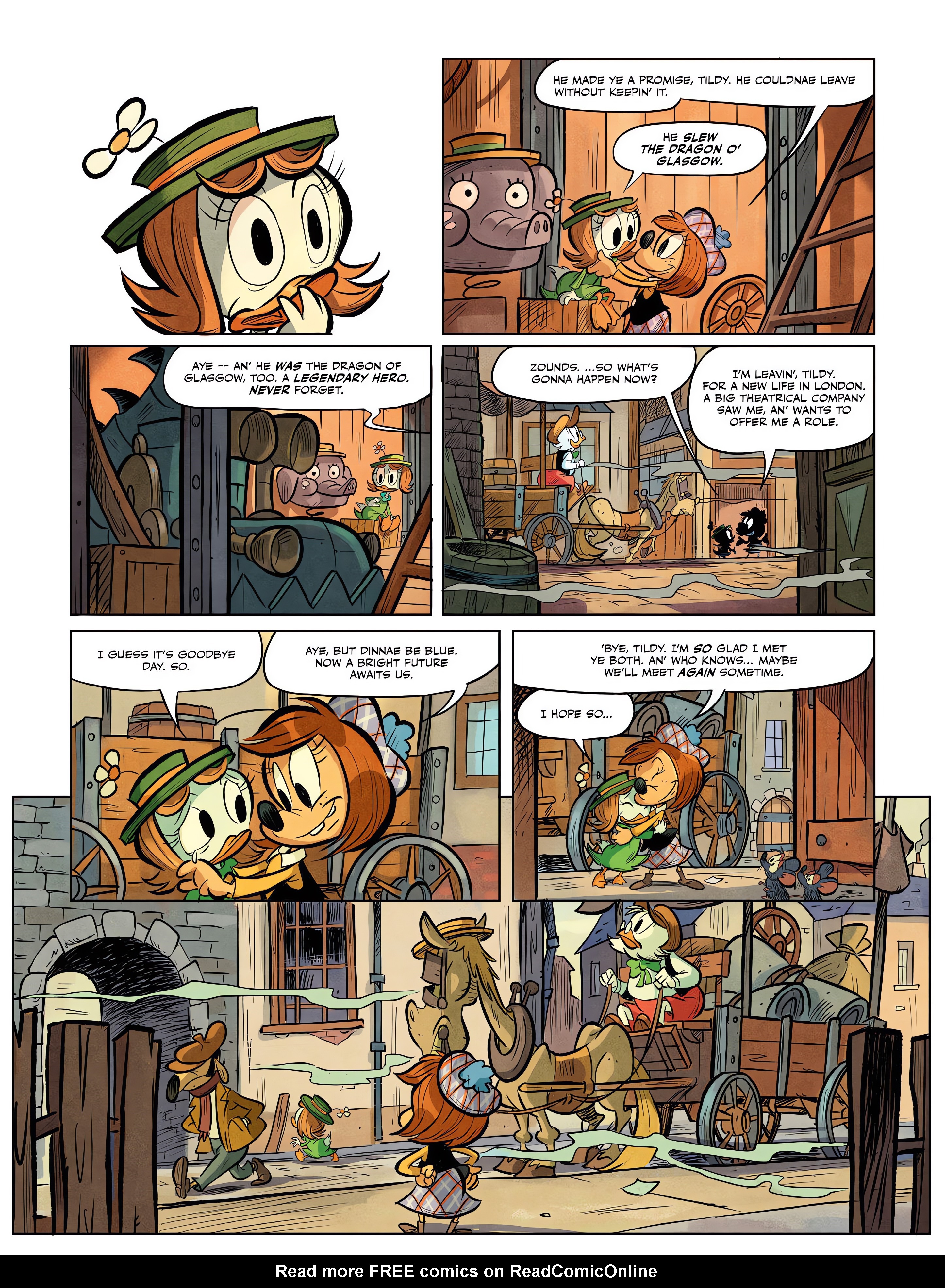 Read online Scrooge McDuck: The Dragon of Glasgow comic -  Issue # Full - 54