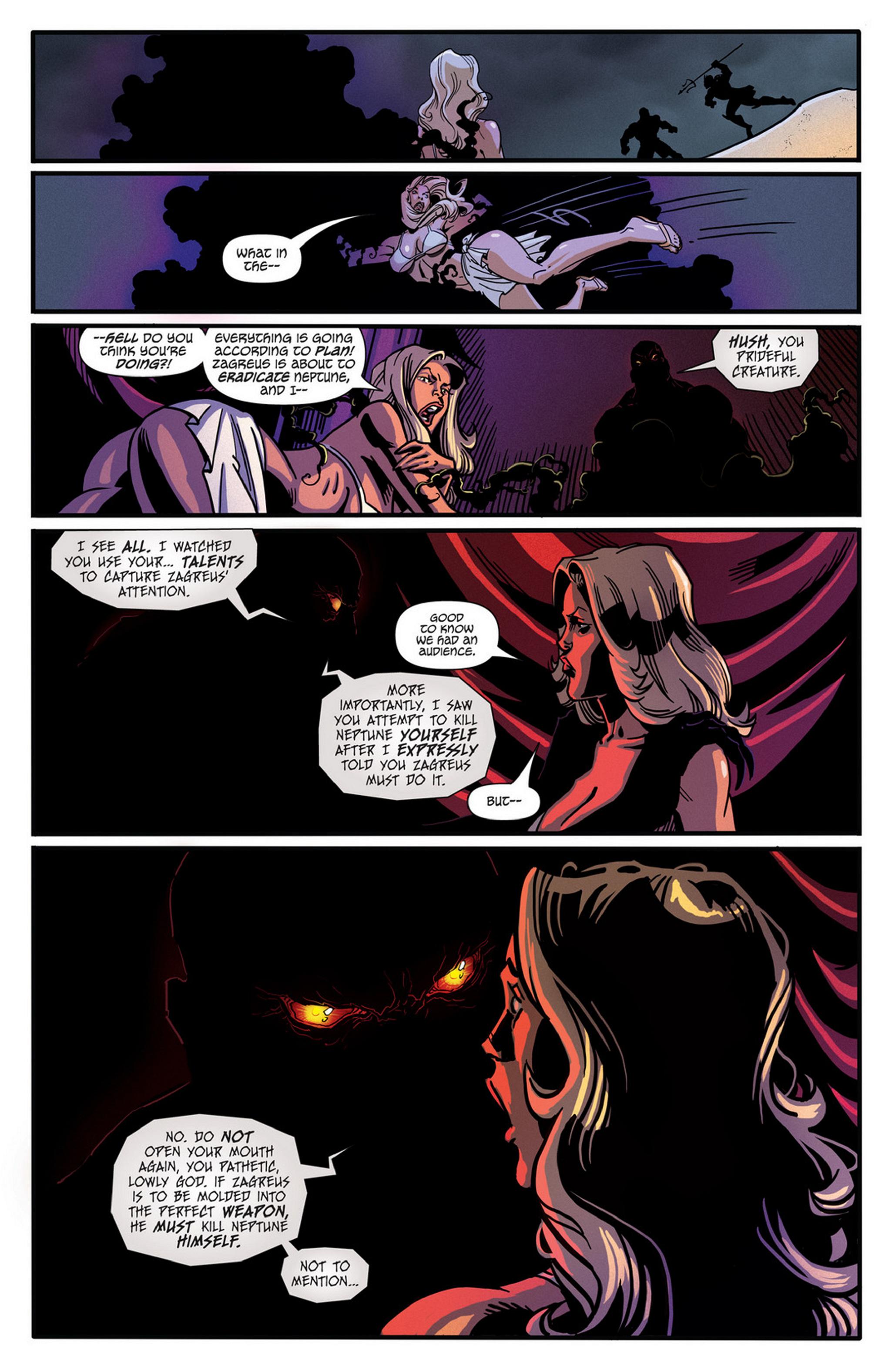 Read online Grimm Fairy Tales presents Godstorm comic -  Issue #3 - 16