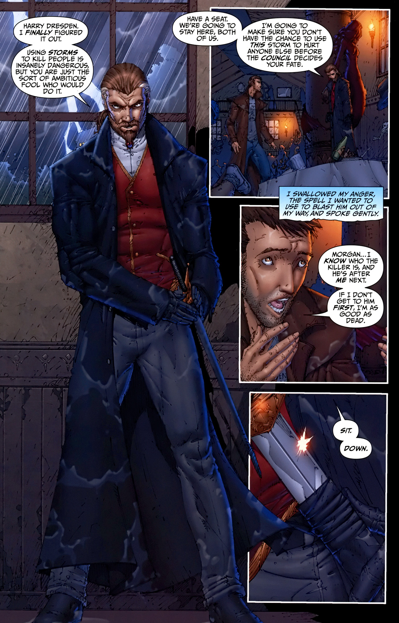 Read online Jim Butcher's The Dresden Files: Storm Front: Volume Two comic -  Issue #3 - 13