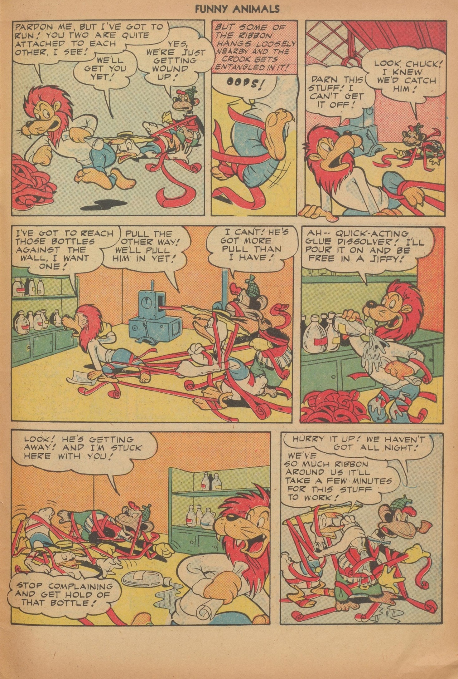Read online Fawcett's Funny Animals comic -  Issue #50 - 31