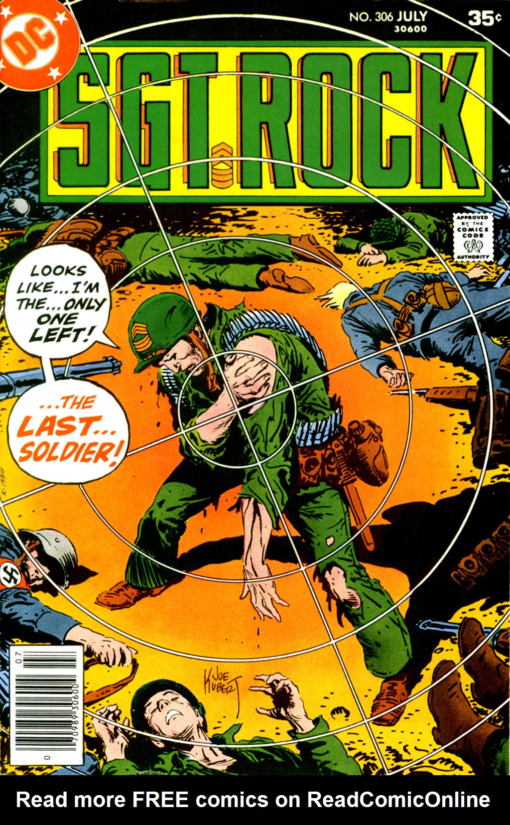 Read online Sgt. Rock comic -  Issue #306 - 1