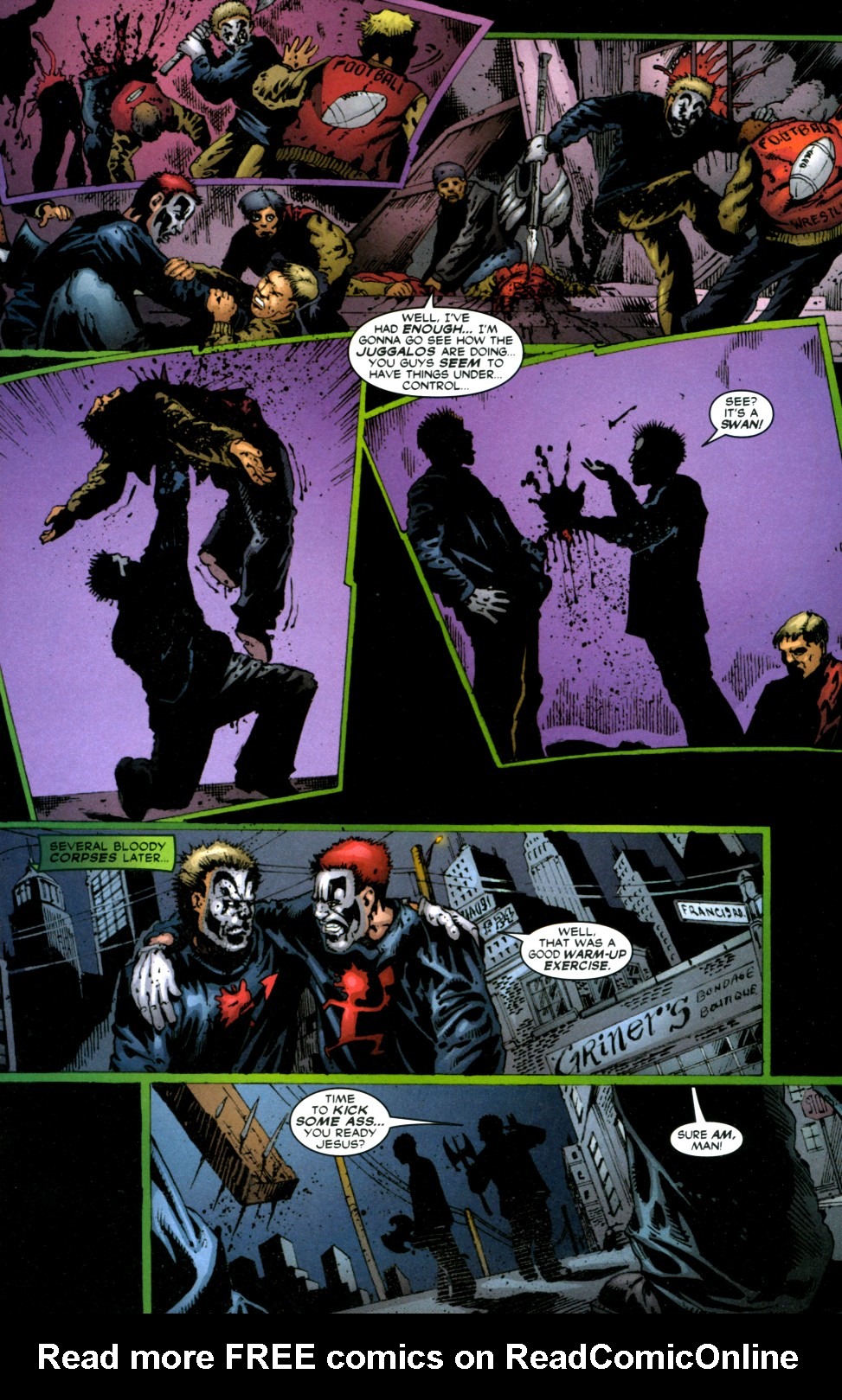 Read online Insane Clown Posse: The Pendulum comic -  Issue #10 - 23
