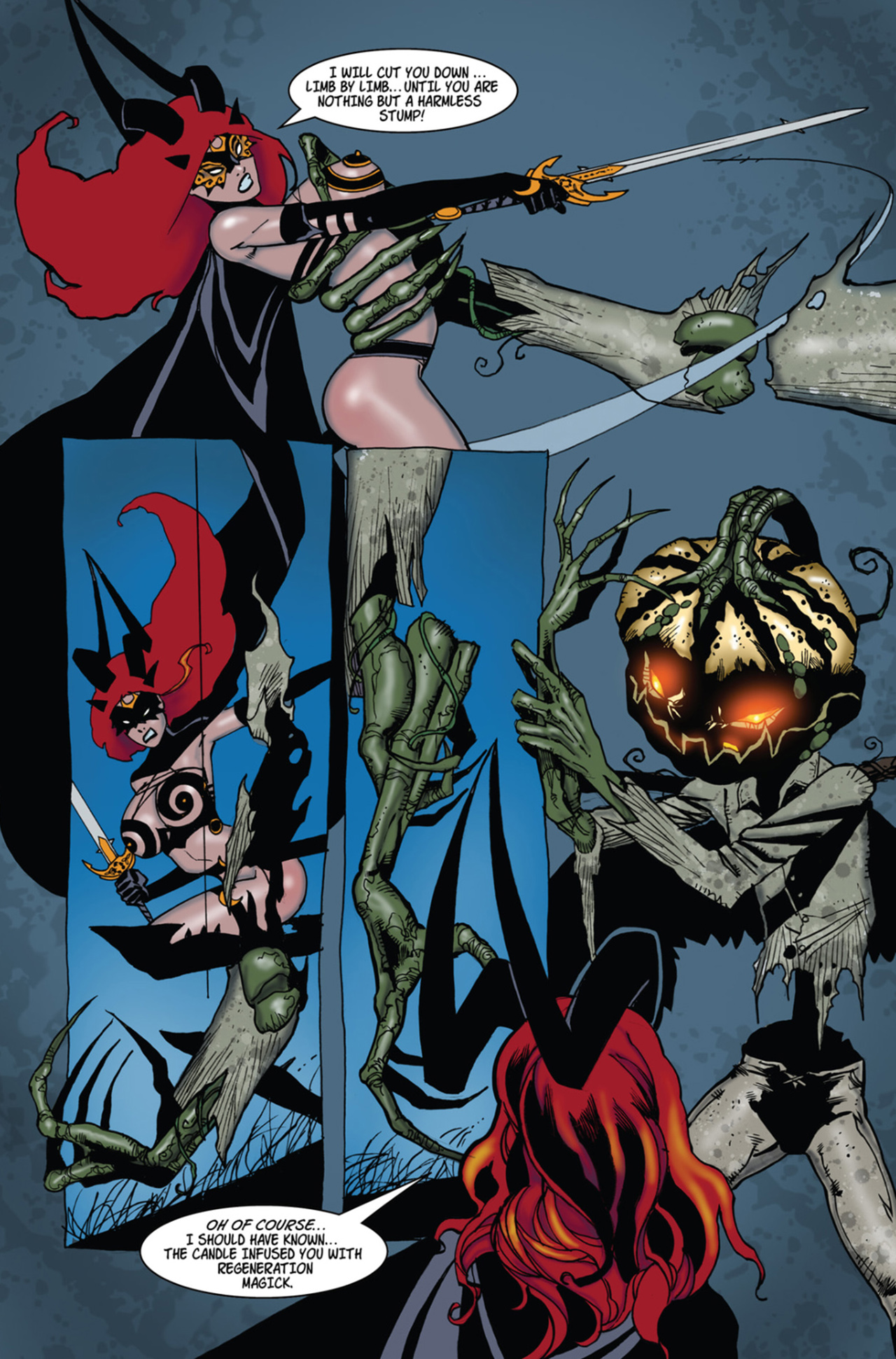 Read online Tarot: Witch of the Black Rose comic -  Issue #138 - 17