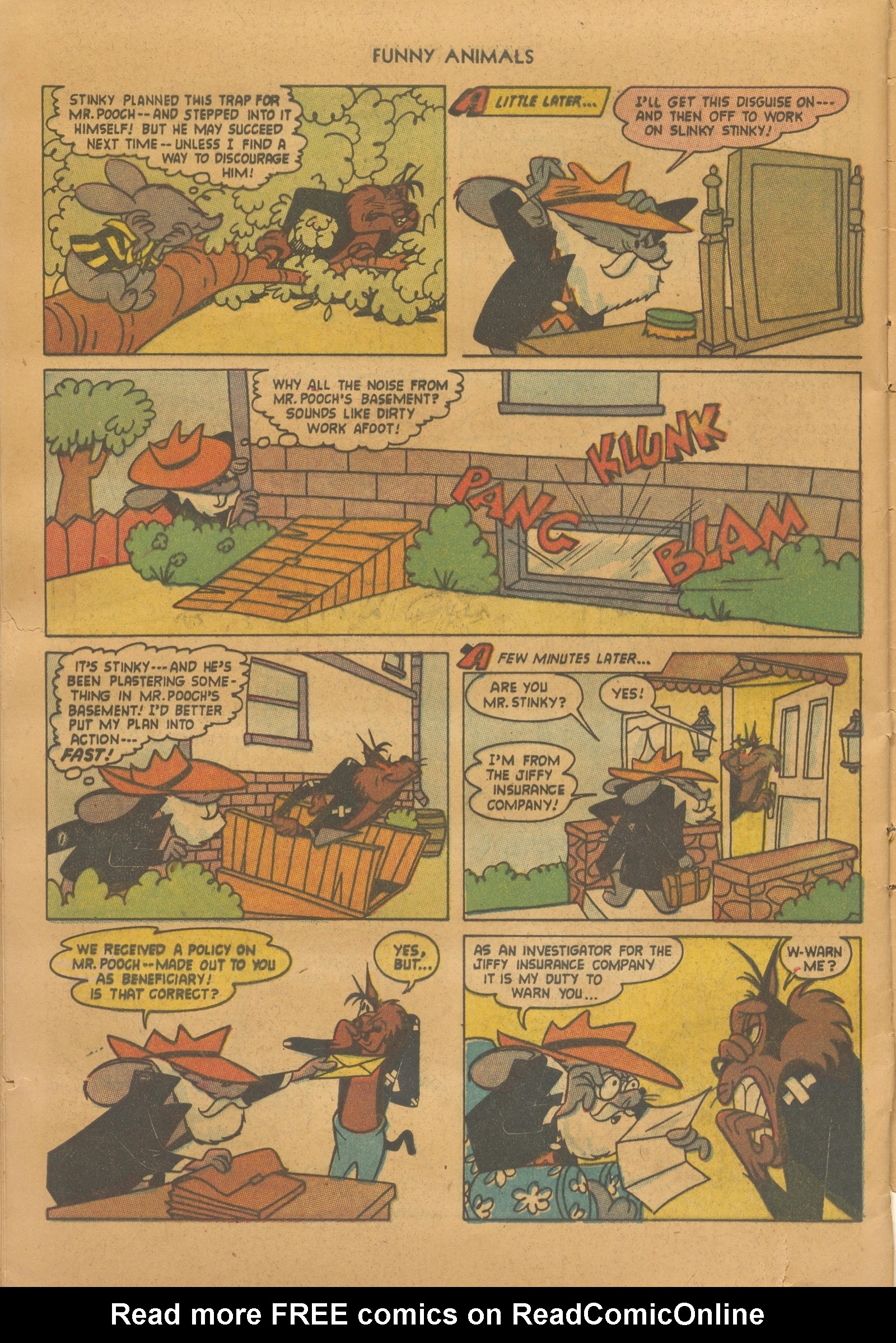 Read online Fawcett's Funny Animals comic -  Issue #83 - 32