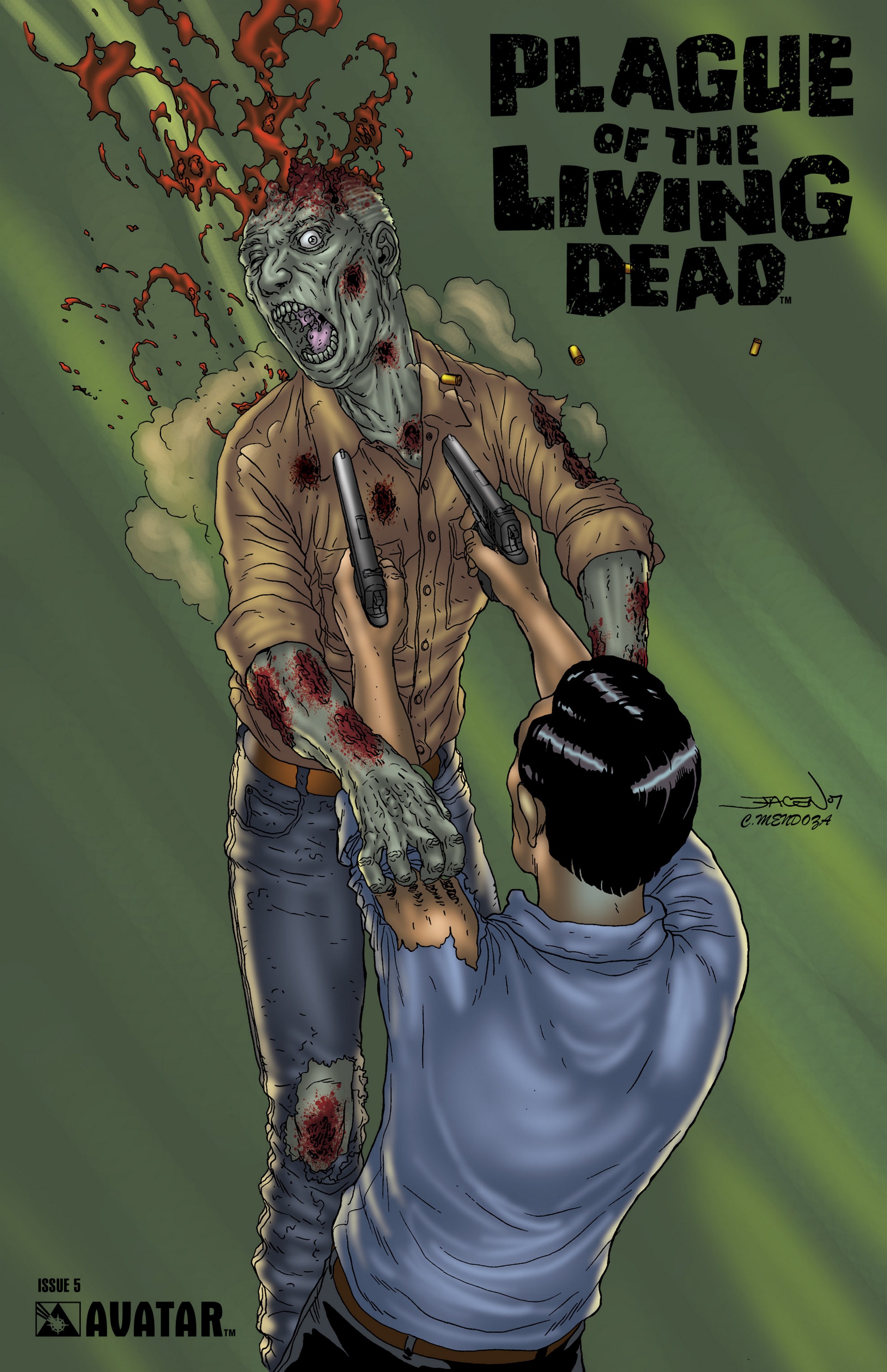 Read online Plague of the Living Dead comic -  Issue #5 - 1
