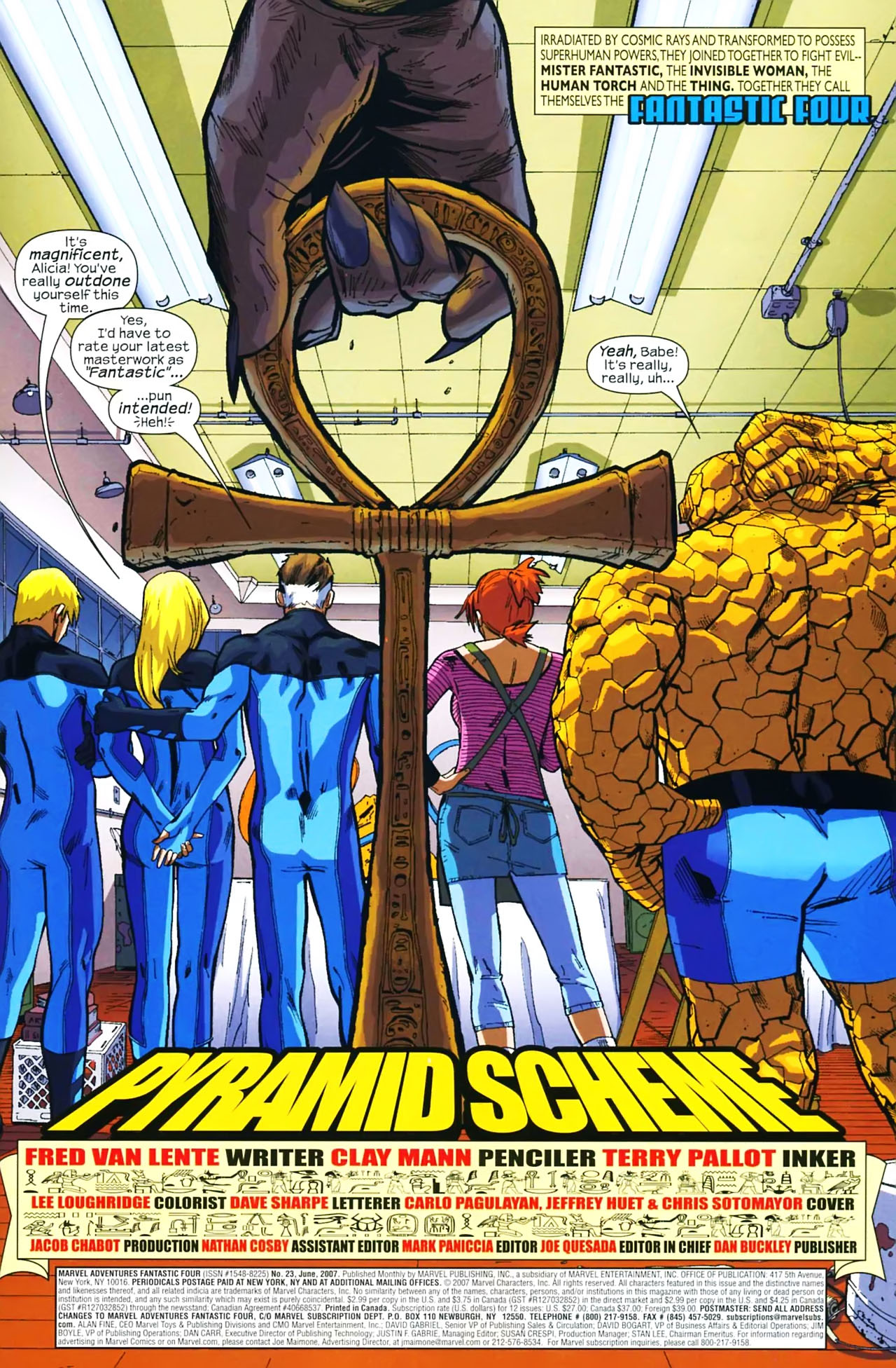 Read online Marvel Adventures Fantastic Four comic -  Issue #23 - 2