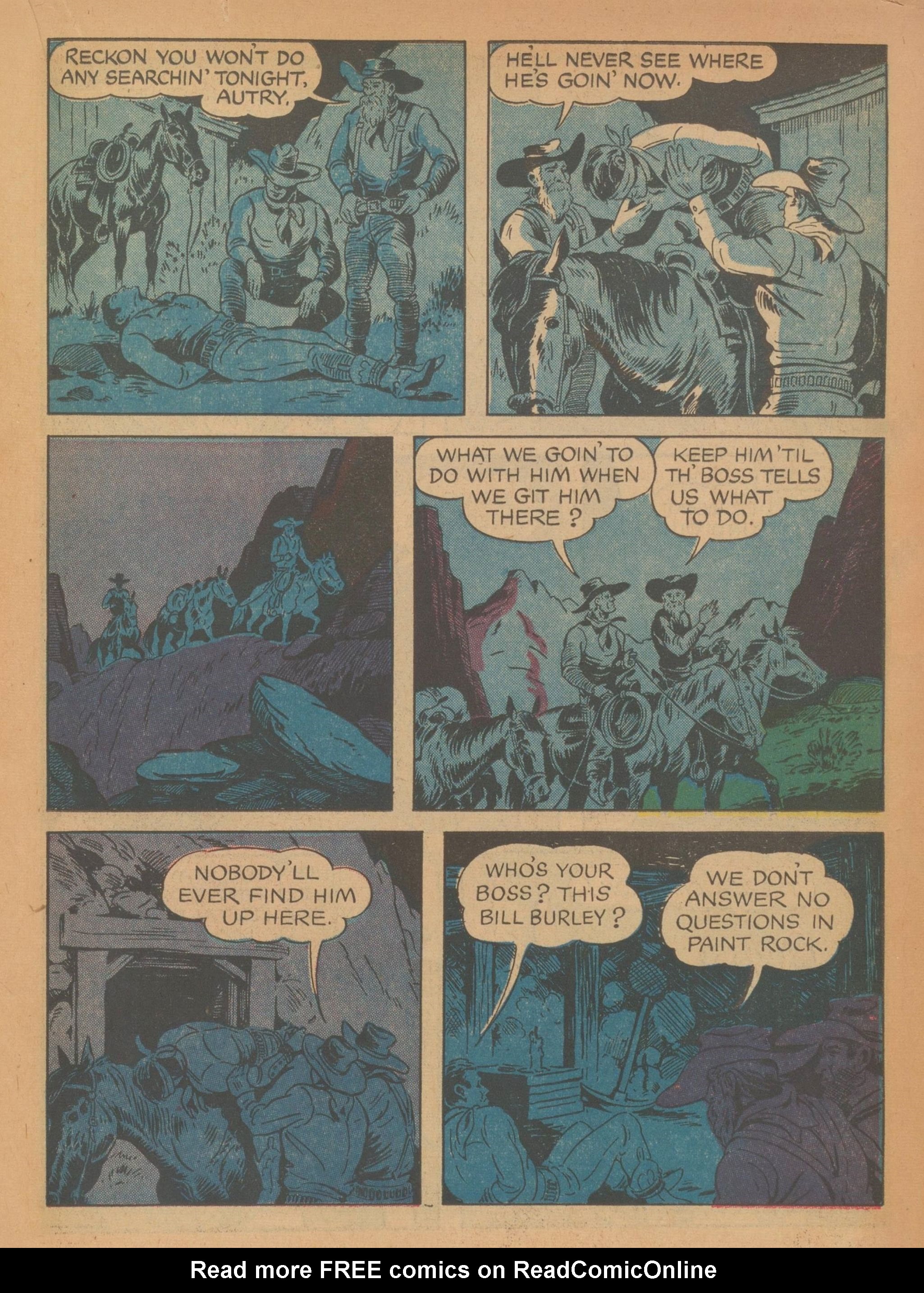 Read online Gene Autry Comics comic -  Issue #5 - 27
