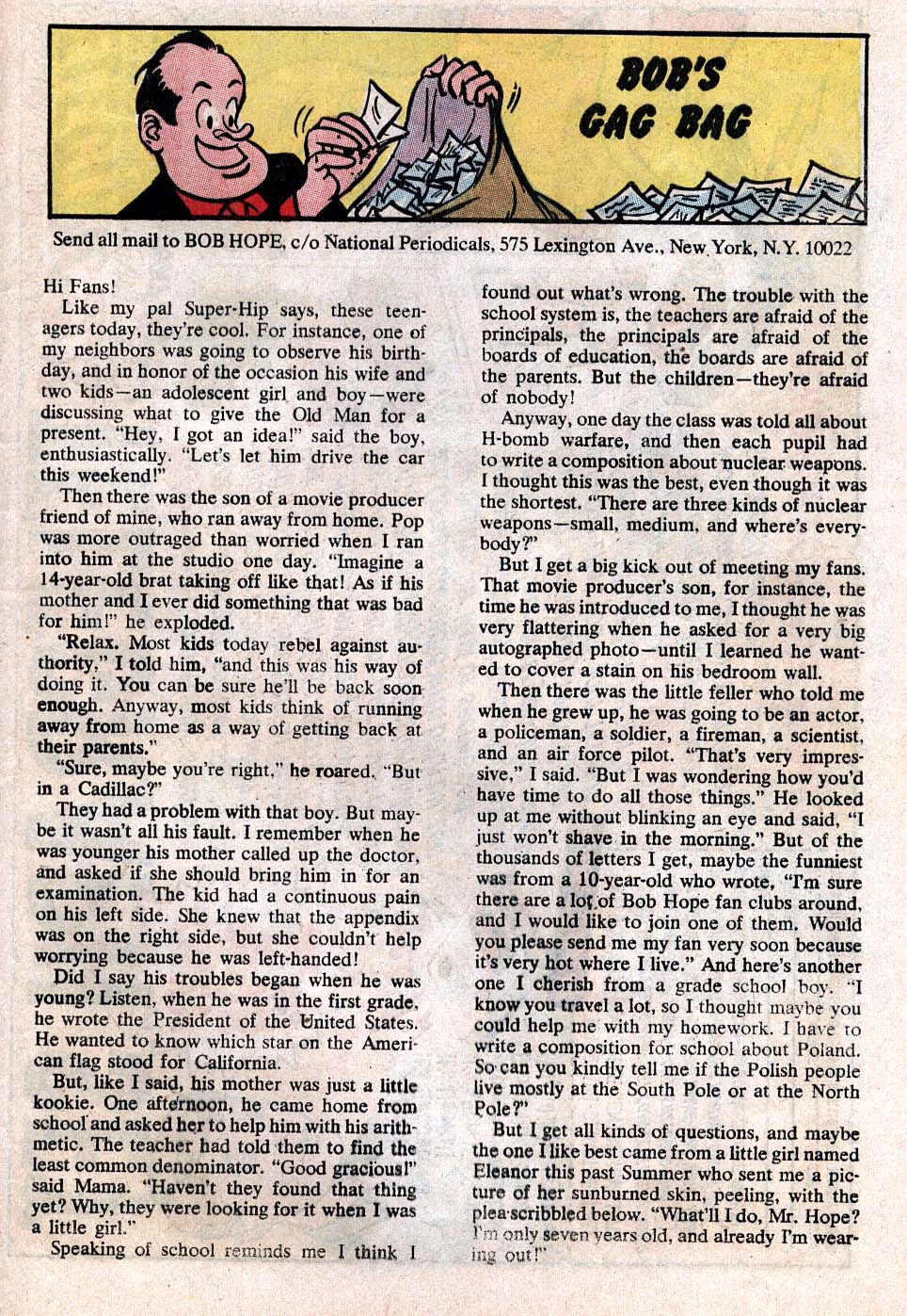 Read online The Adventures of Bob Hope comic -  Issue #102 - 33