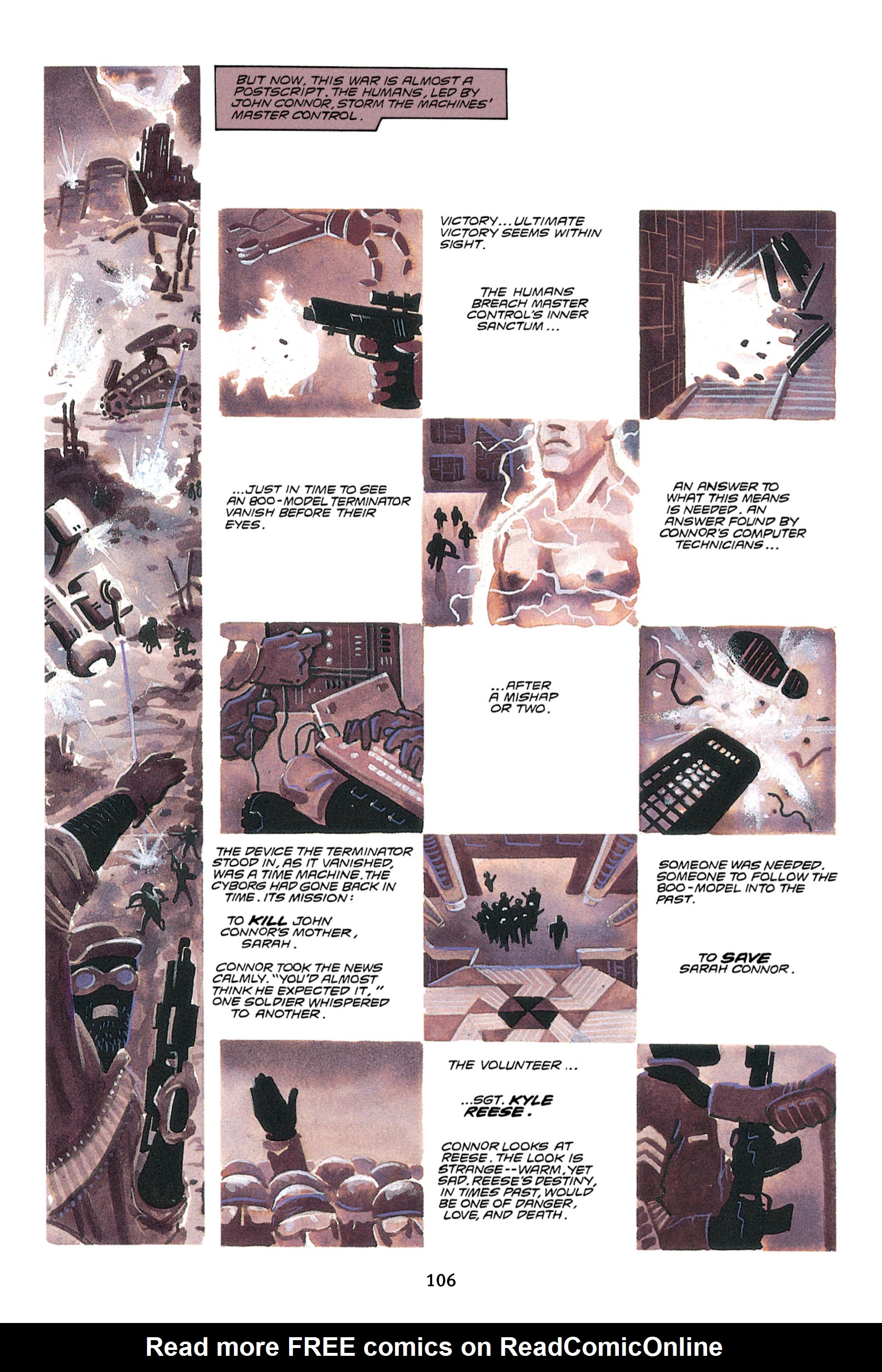 Read online The Terminator Omnibus comic -  Issue # TPB 1 - 105