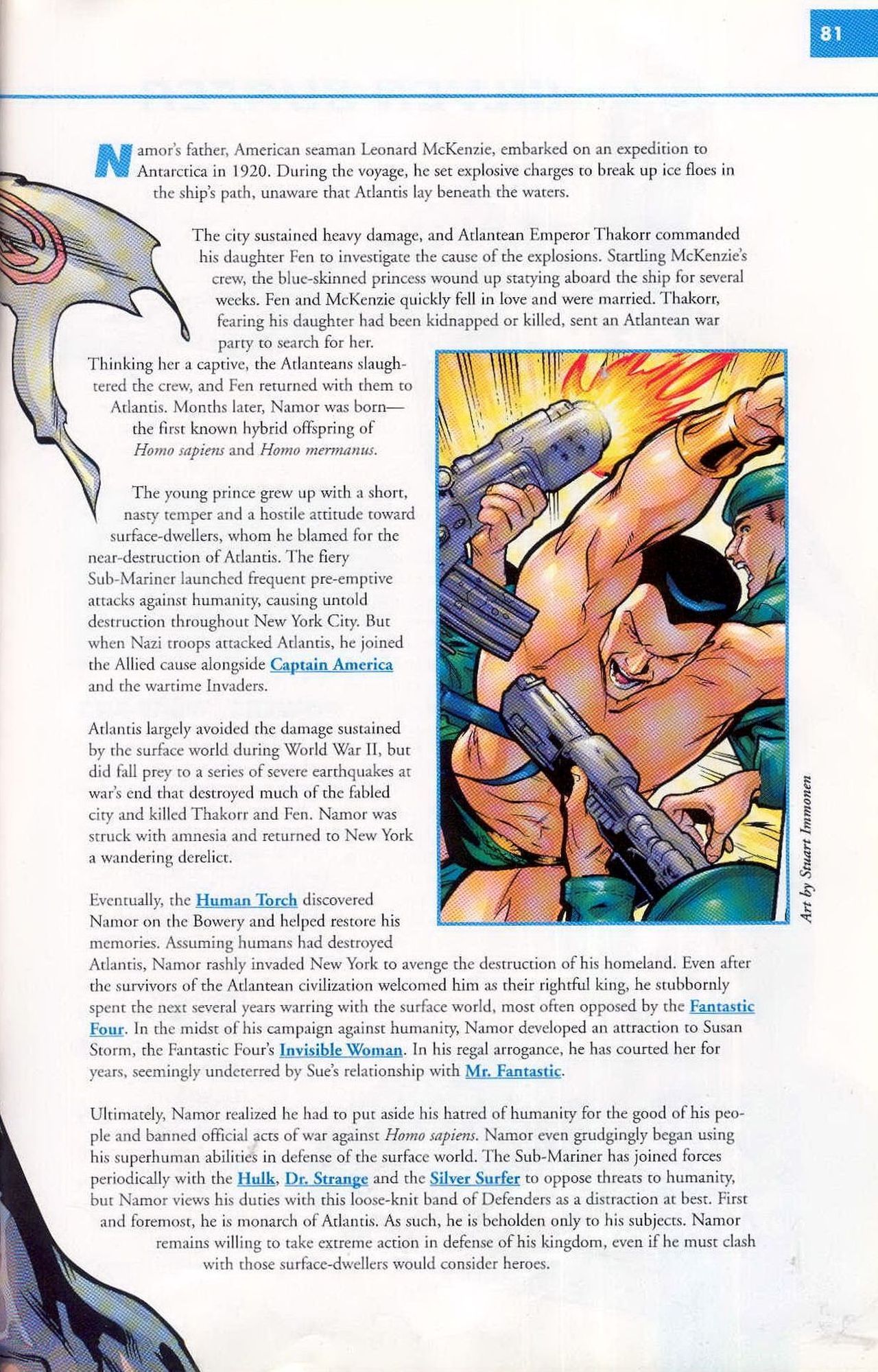 Read online Marvel Encyclopedia comic -  Issue # TPB 1 - 79