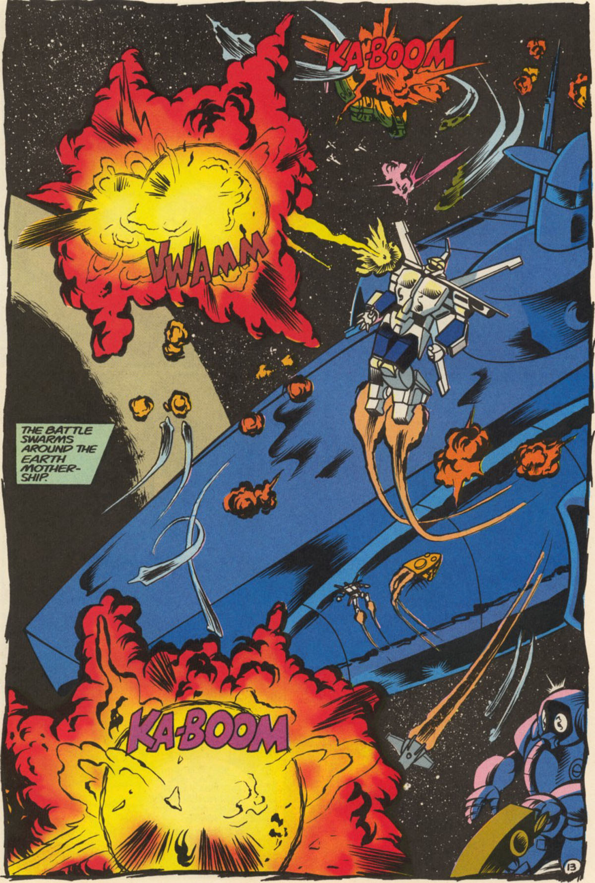 Read online Robotech Masters comic -  Issue #16 - 17