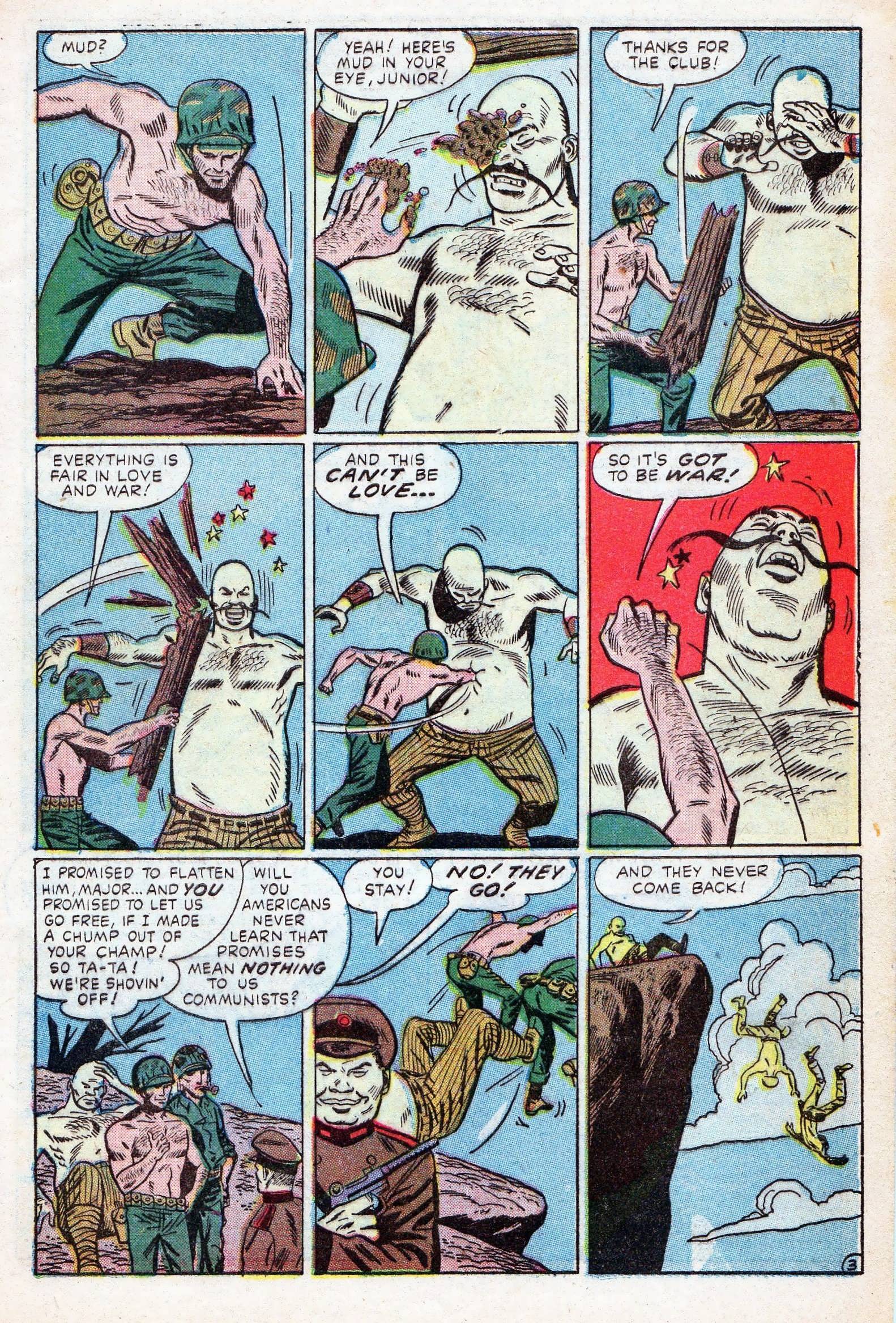 Read online Marines in Action comic -  Issue #3 - 5