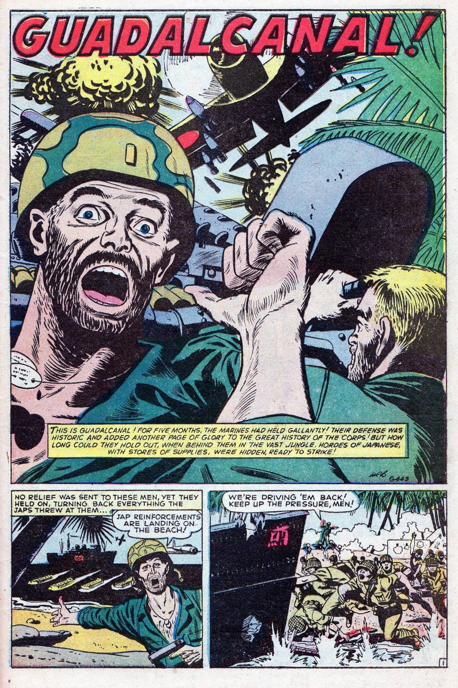 Read online Marines in Action comic -  Issue #3 - 26