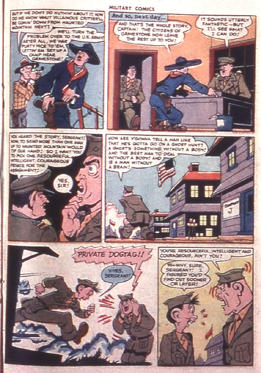 Read online Military Comics comic -  Issue #39 - 33