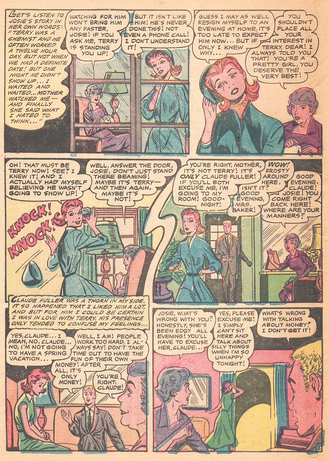 Read online My Personal Problem (1955) comic -  Issue #4 - 4