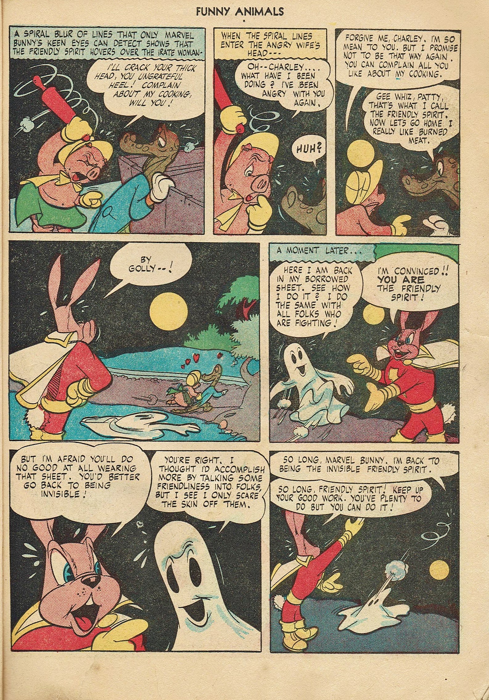 Read online Fawcett's Funny Animals comic -  Issue #46 - 11