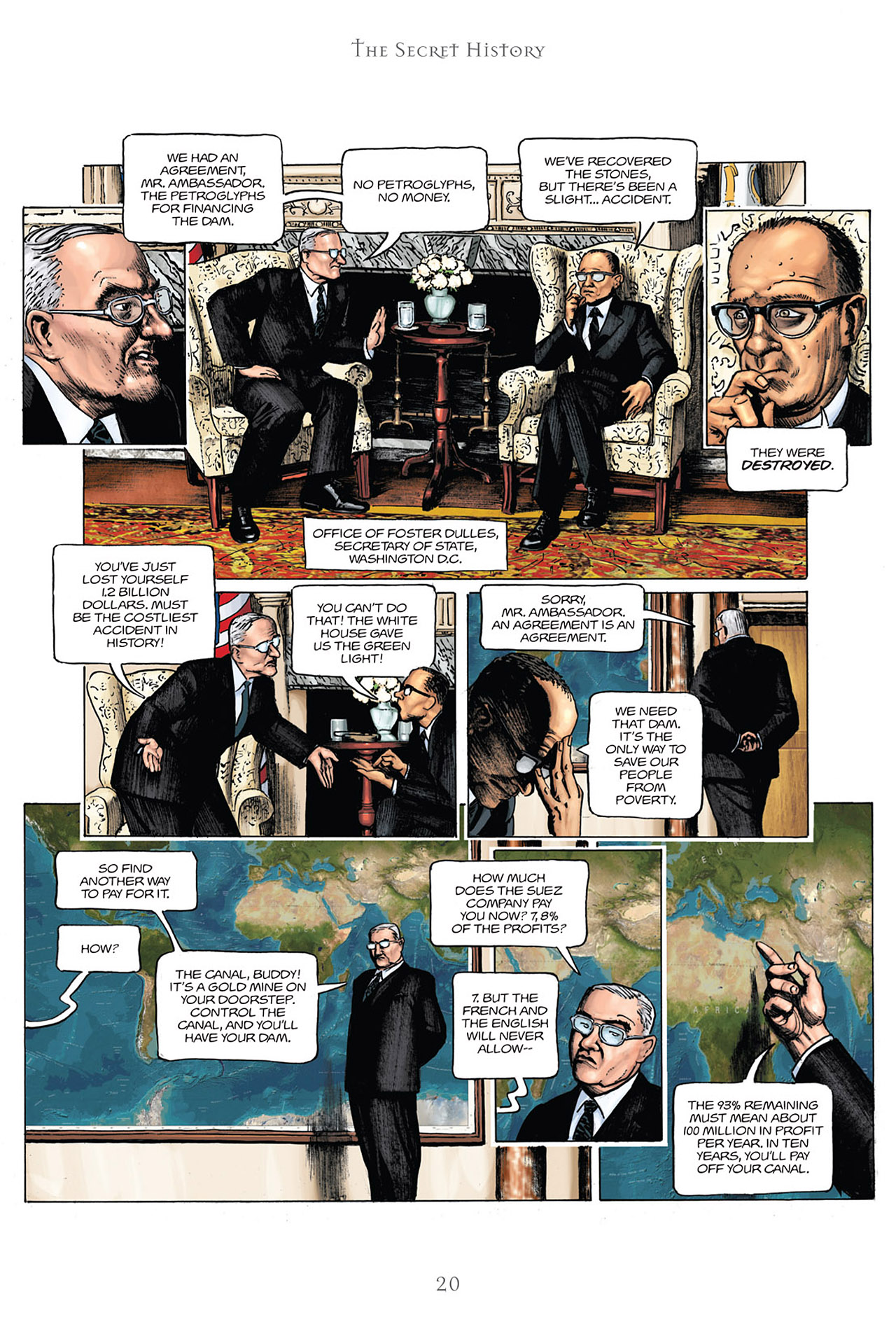 Read online The Secret History comic -  Issue #17 - 21