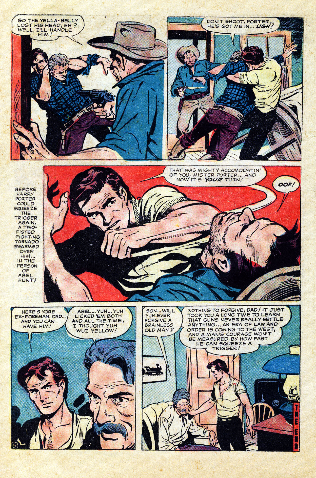 Read online Two Gun Western comic -  Issue #6 - 14
