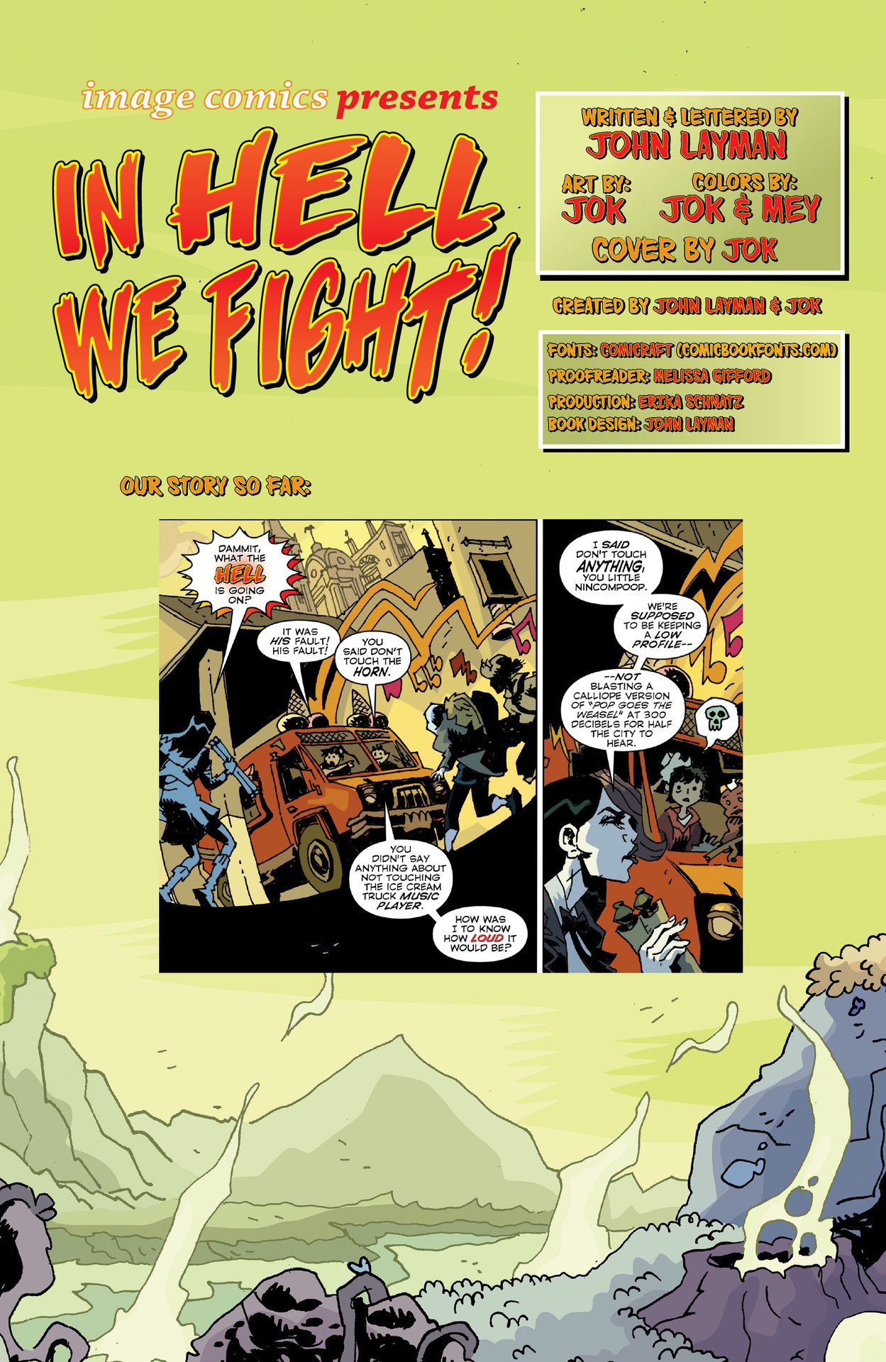 Read online In Hell We Fight! comic -  Issue #4 - 2