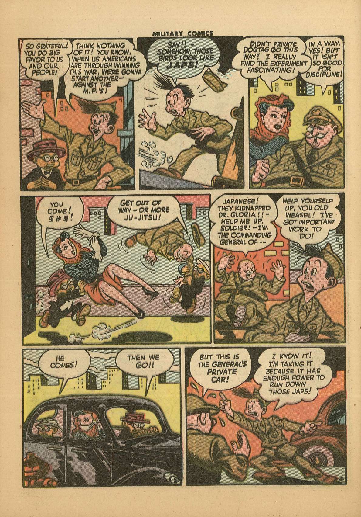 Read online Military Comics comic -  Issue #28 - 34