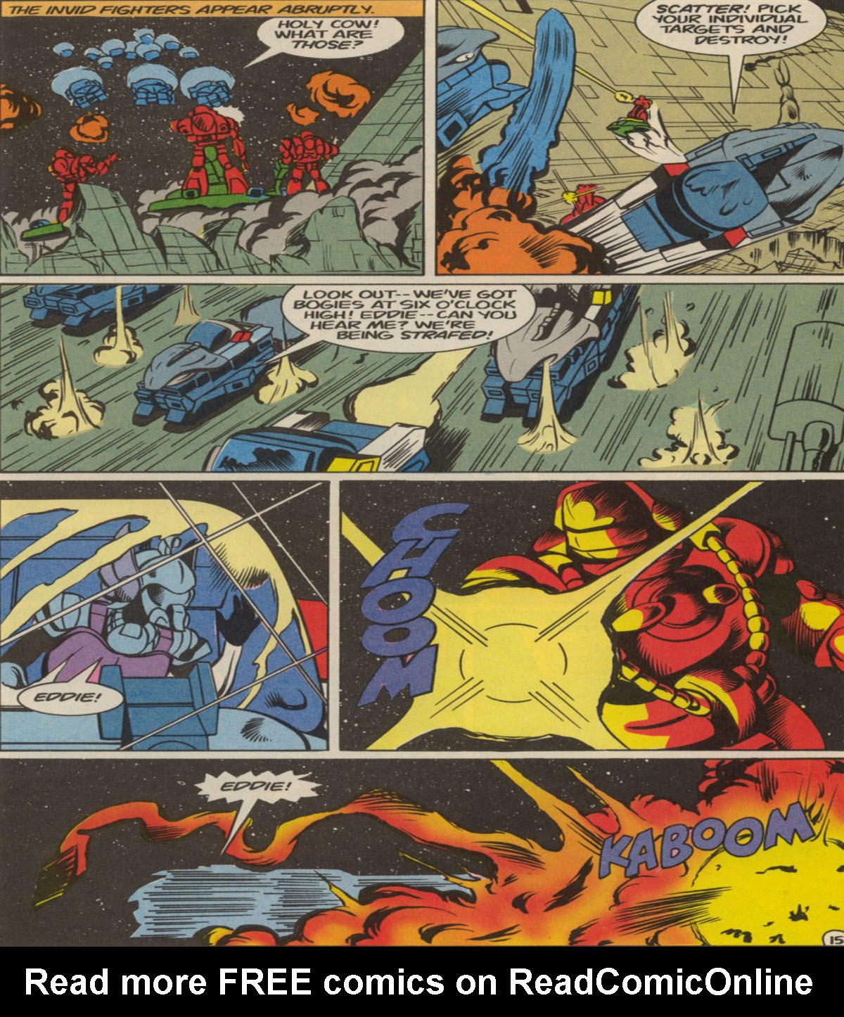 Read online Robotech Masters comic -  Issue #17 - 19