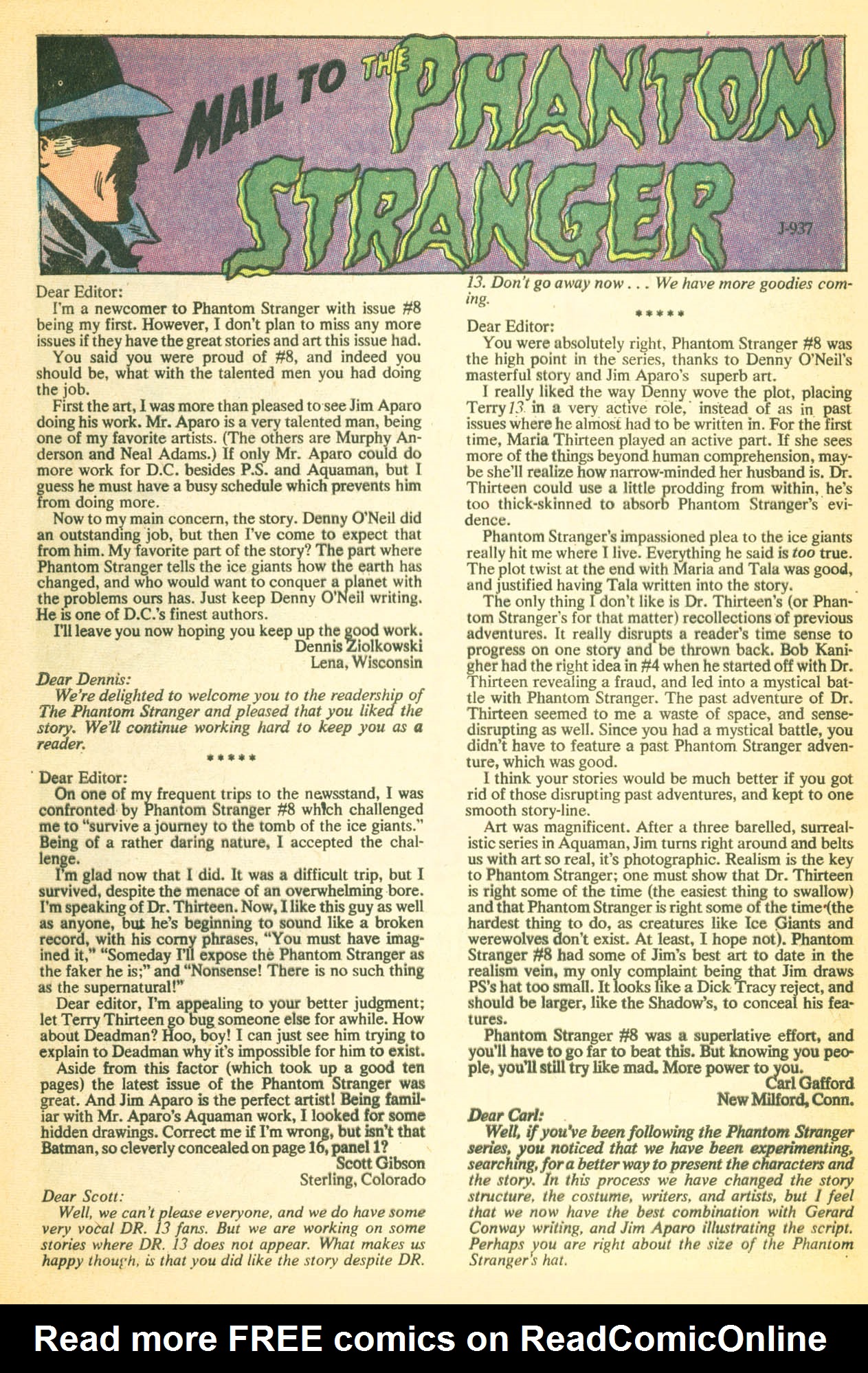 Read online The Phantom Stranger (1969) comic -  Issue #10 - 29